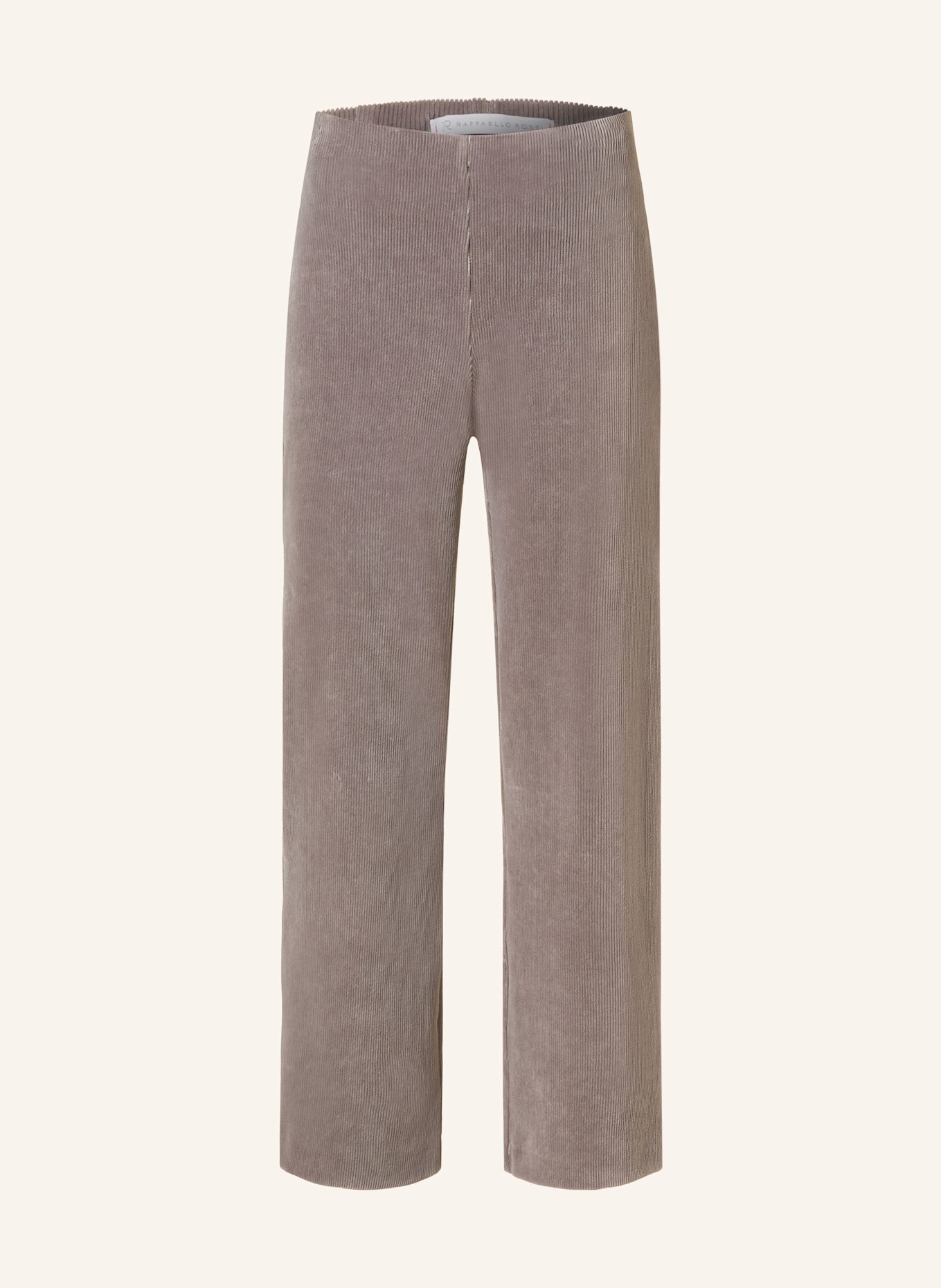 RAFFAELLO ROSSI Corduroy culottes ELAINE, Color: TAUPE (Image 1)