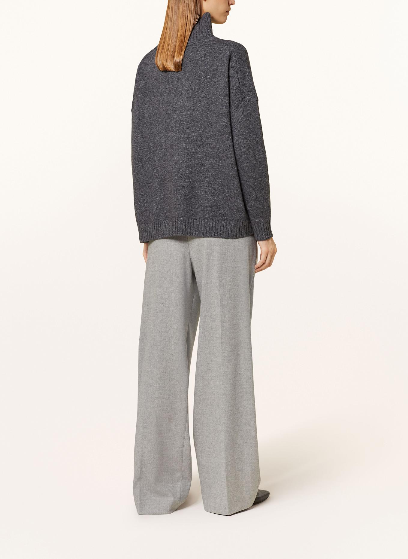 SEDUCTIVE Wide leg trousers CERCIA: LIGHT GRAY