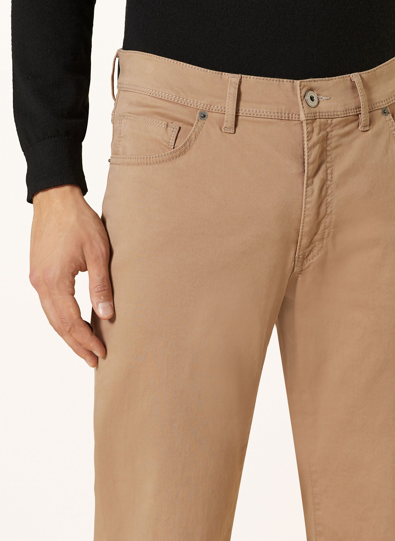 BRAX Jeans CADIZ Straight Fit, Farbe: 55 BEIGE (Bild 6)