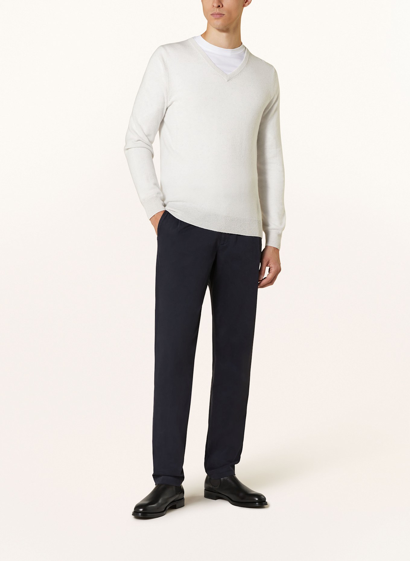 FTC CASHMERE Cashmere-Pullover, Farbe: WEISS (Bild 2)