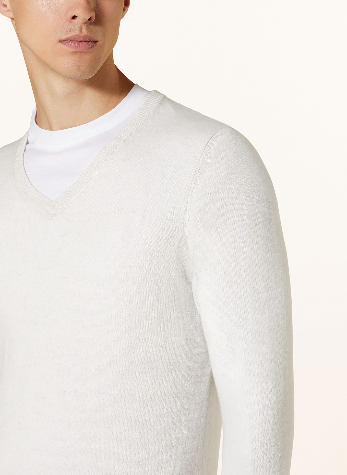 FTC CASHMERE Cashmere-Pullover, Farbe: WEISS (Bild 4)