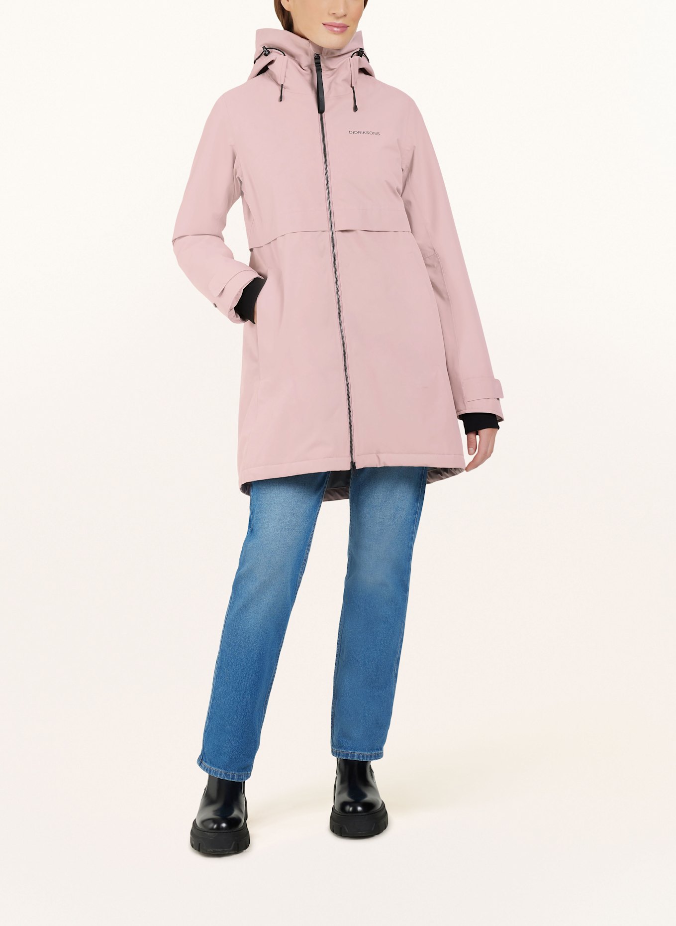 DIDRIKSONS Parka HELLE, Farbe: ROSA (Bild 2)