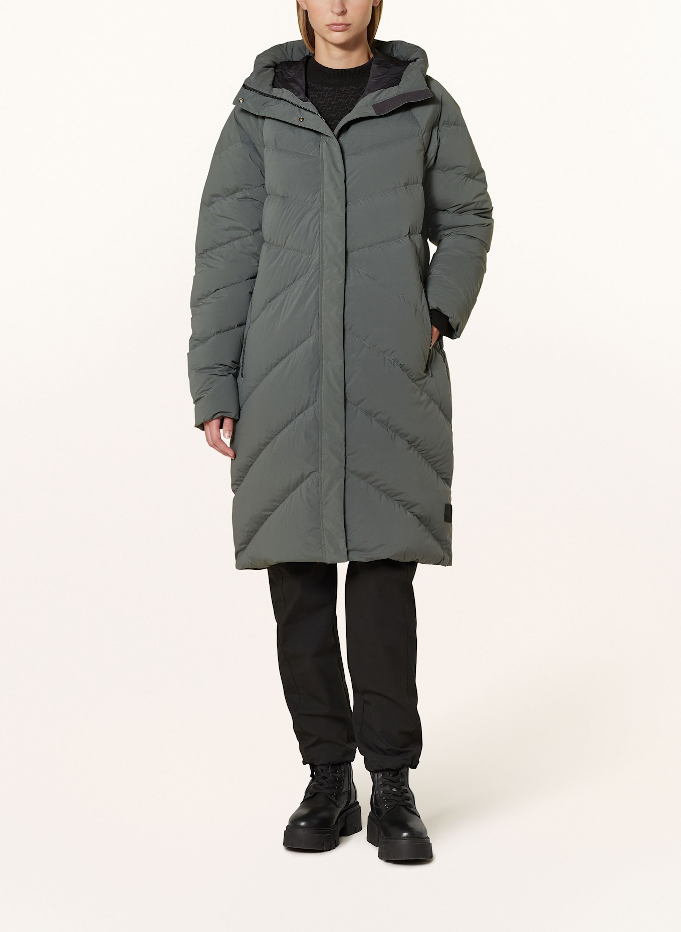 Jack Wolfskin Daunenmantel MARIENPLATZ: GRÜN
