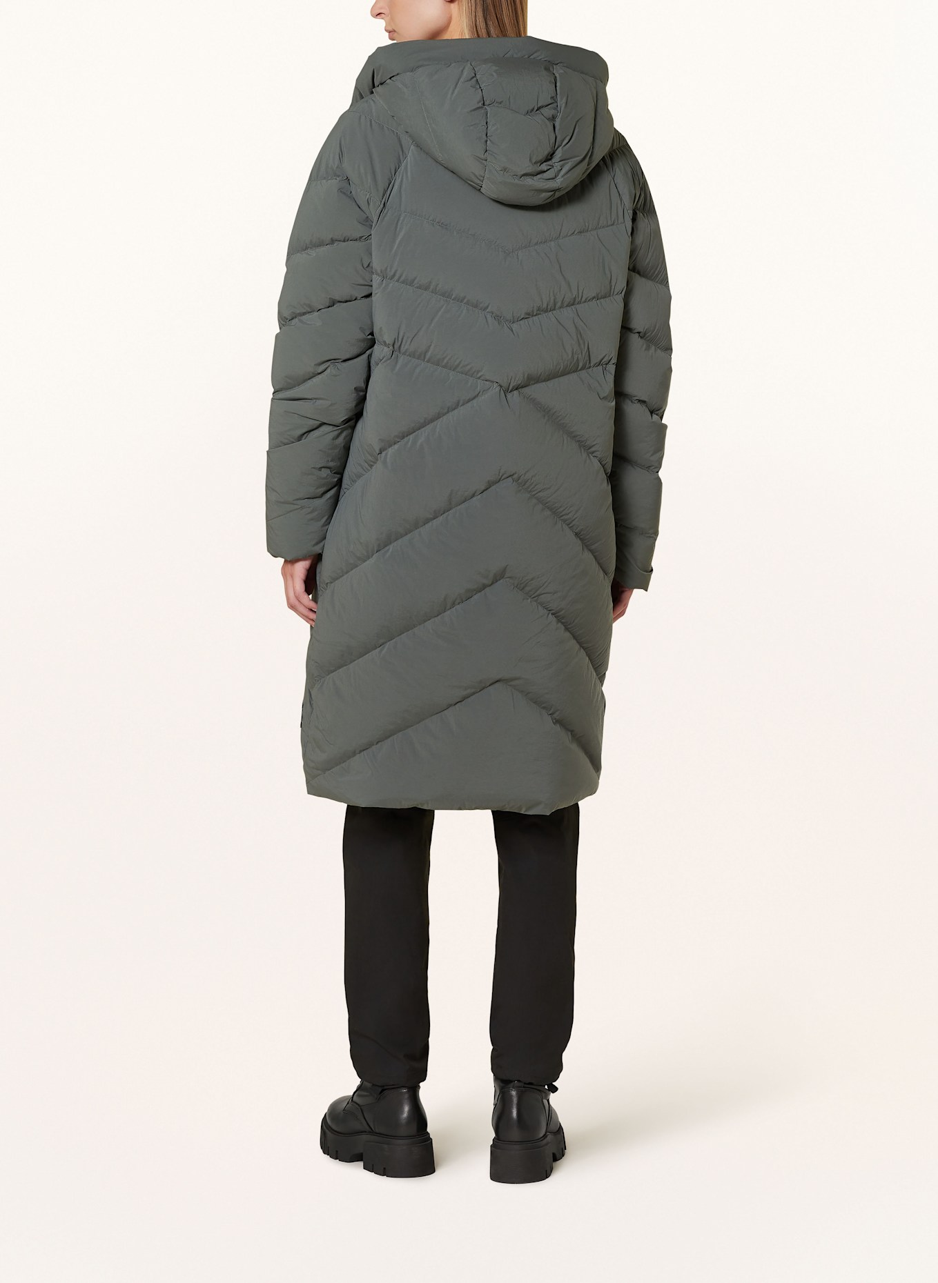 Jack Wolfskin Daunenmantel MARIENPLATZ: GRÜN