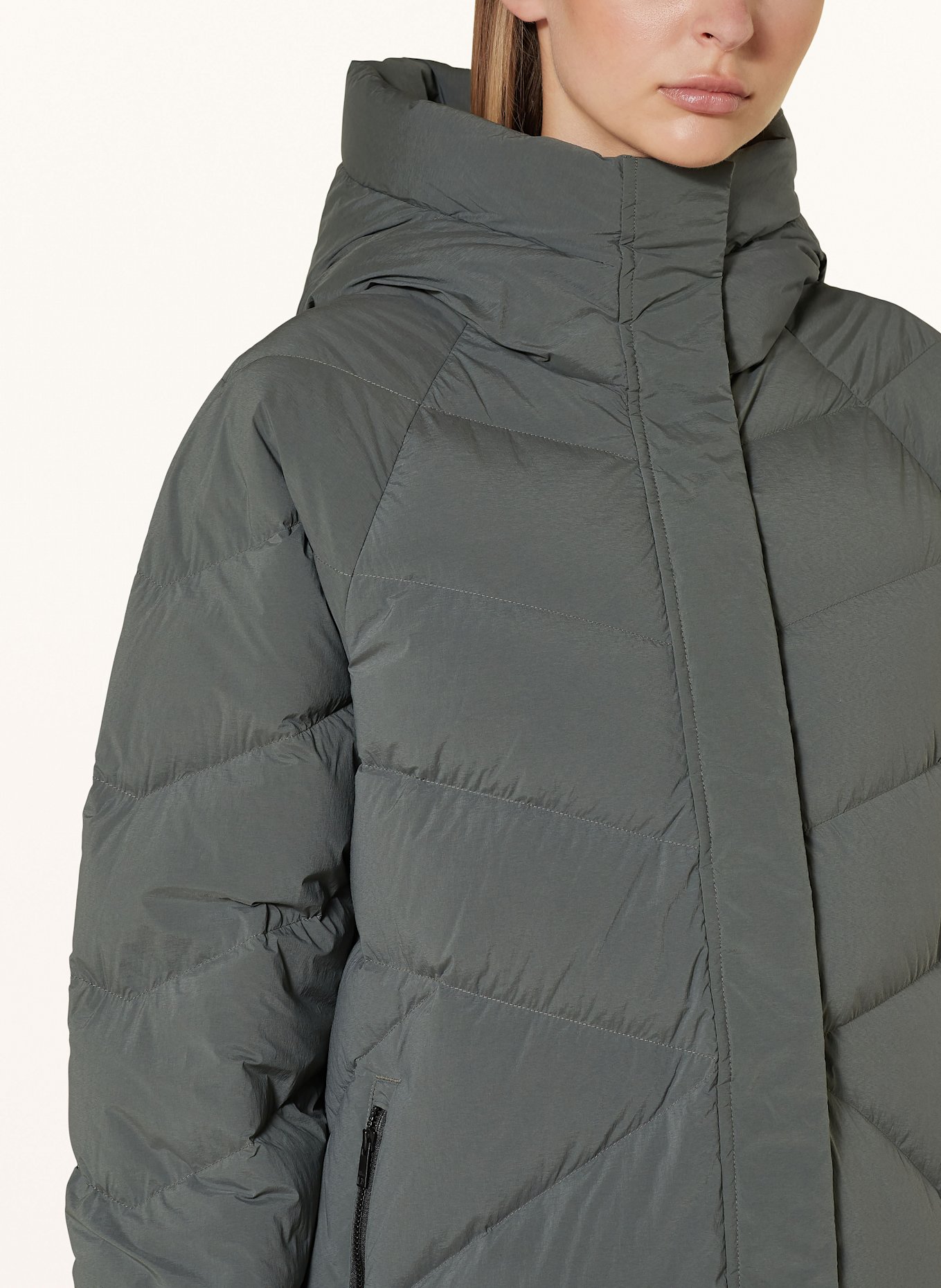 Jack Wolfskin Daunenmantel MARIENPLATZ: GRÜN