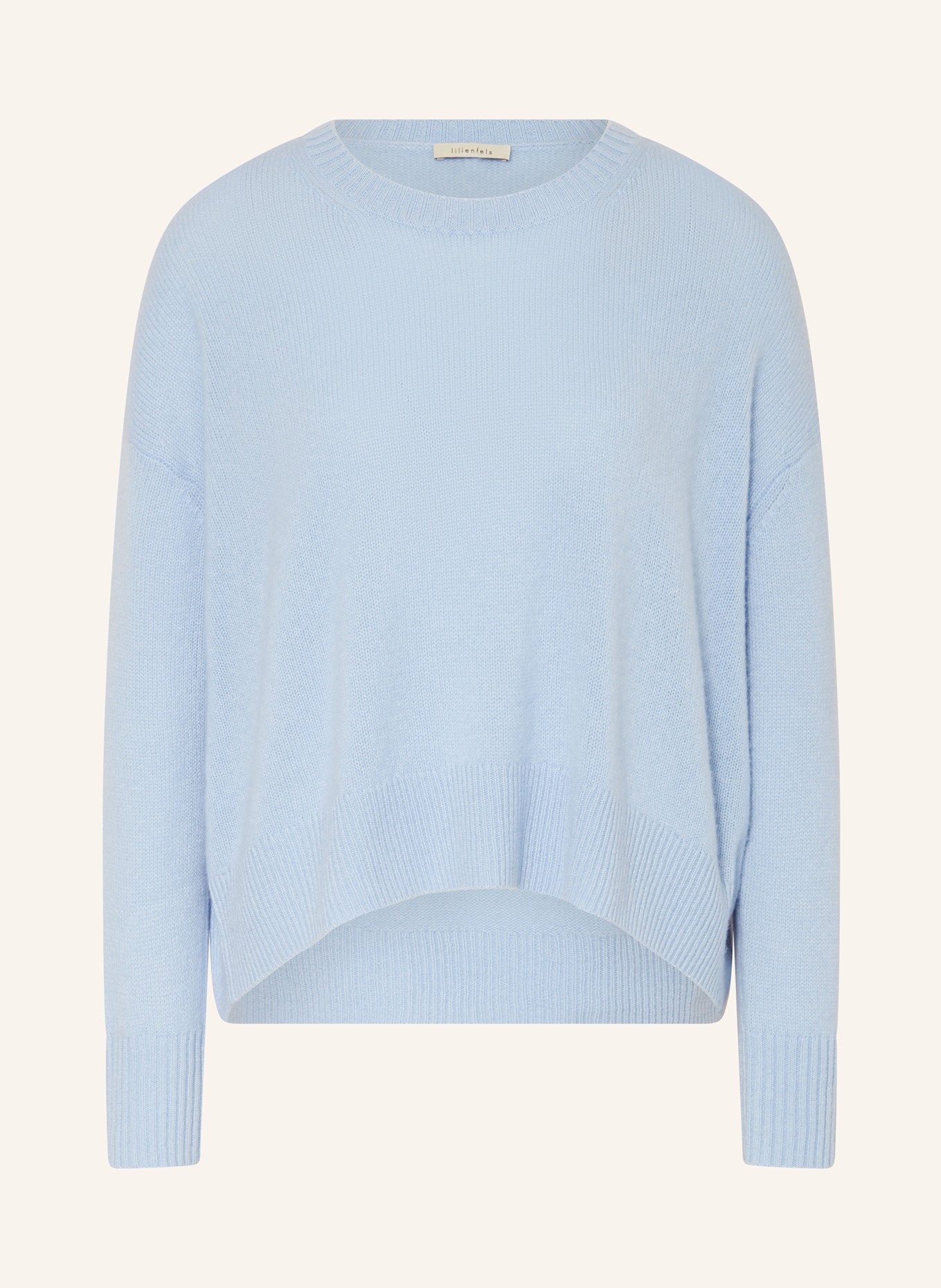 lilienfels Cashmere-Pullover: HELLBLAU