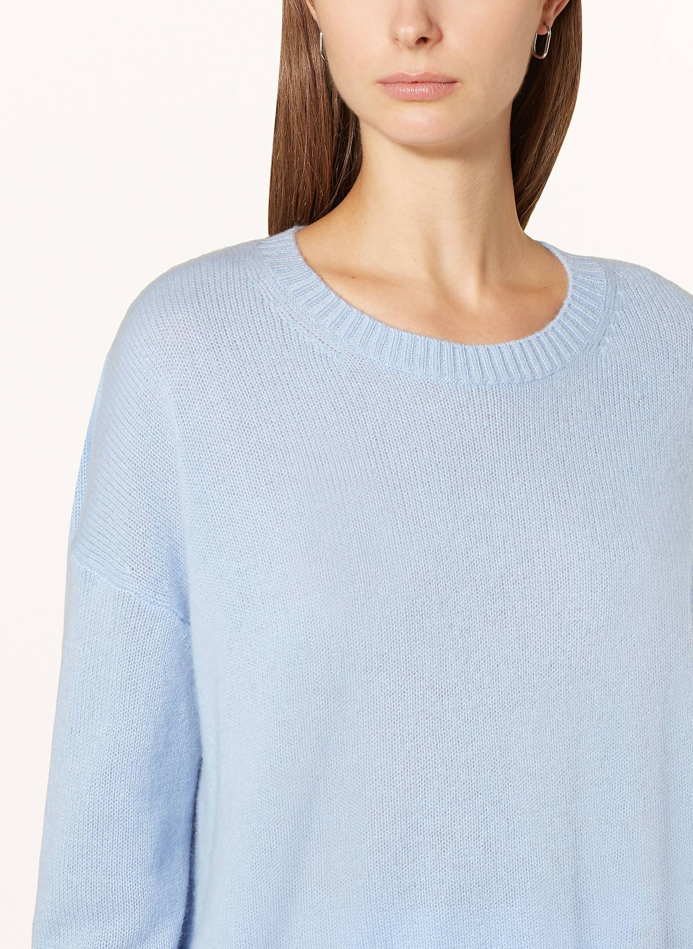 lilienfels Cashmere-Pullover: HELLBLAU