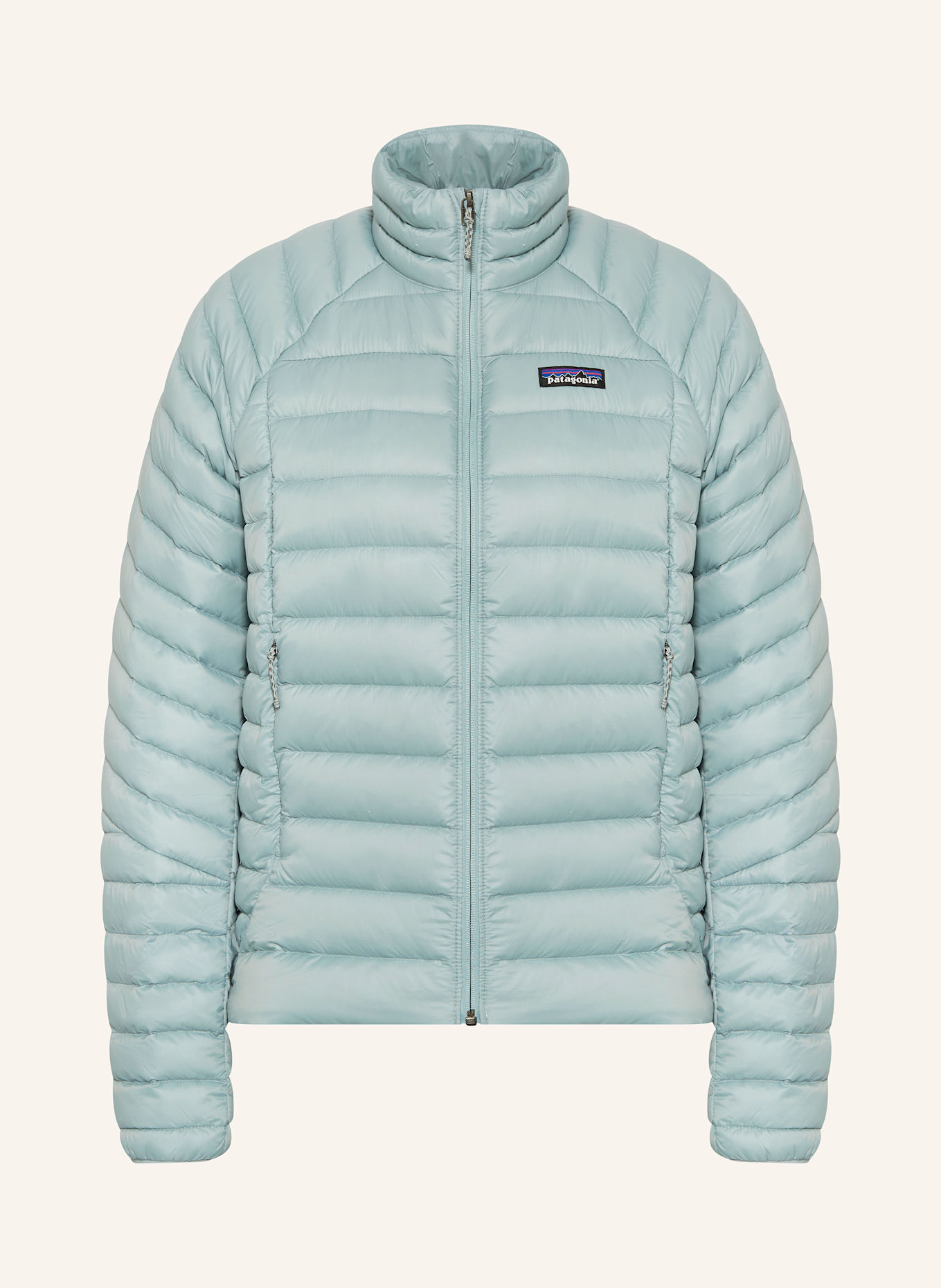 Light blue patagonia jacket shop