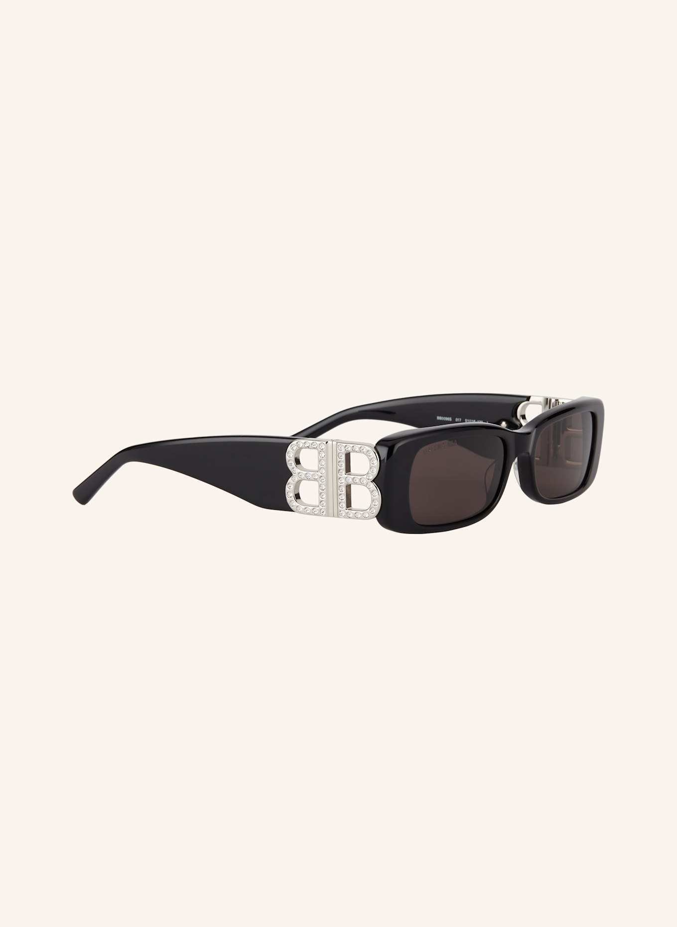 BALENCIAGA Sluneční brýle BB0096S: 1170L1 - ČERNÁ