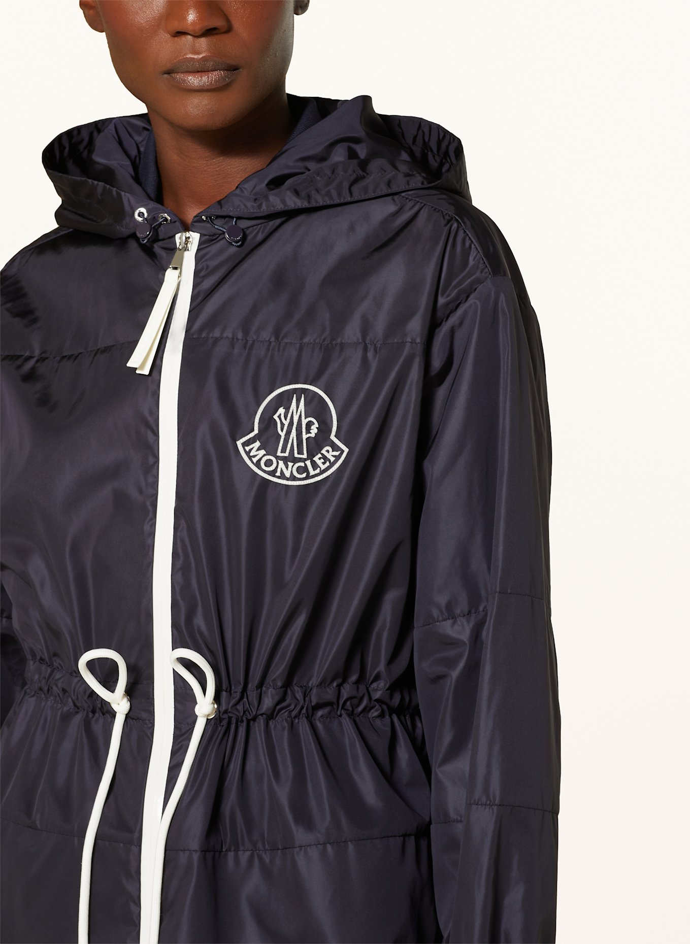 MONCLER Regenjas VEIRADE in donkerblauw