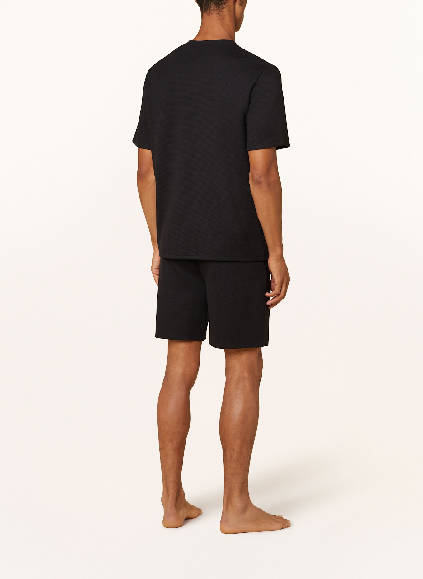 BOSS Lounge-Shorts, Farbe: SCHWARZ (Bild 3)