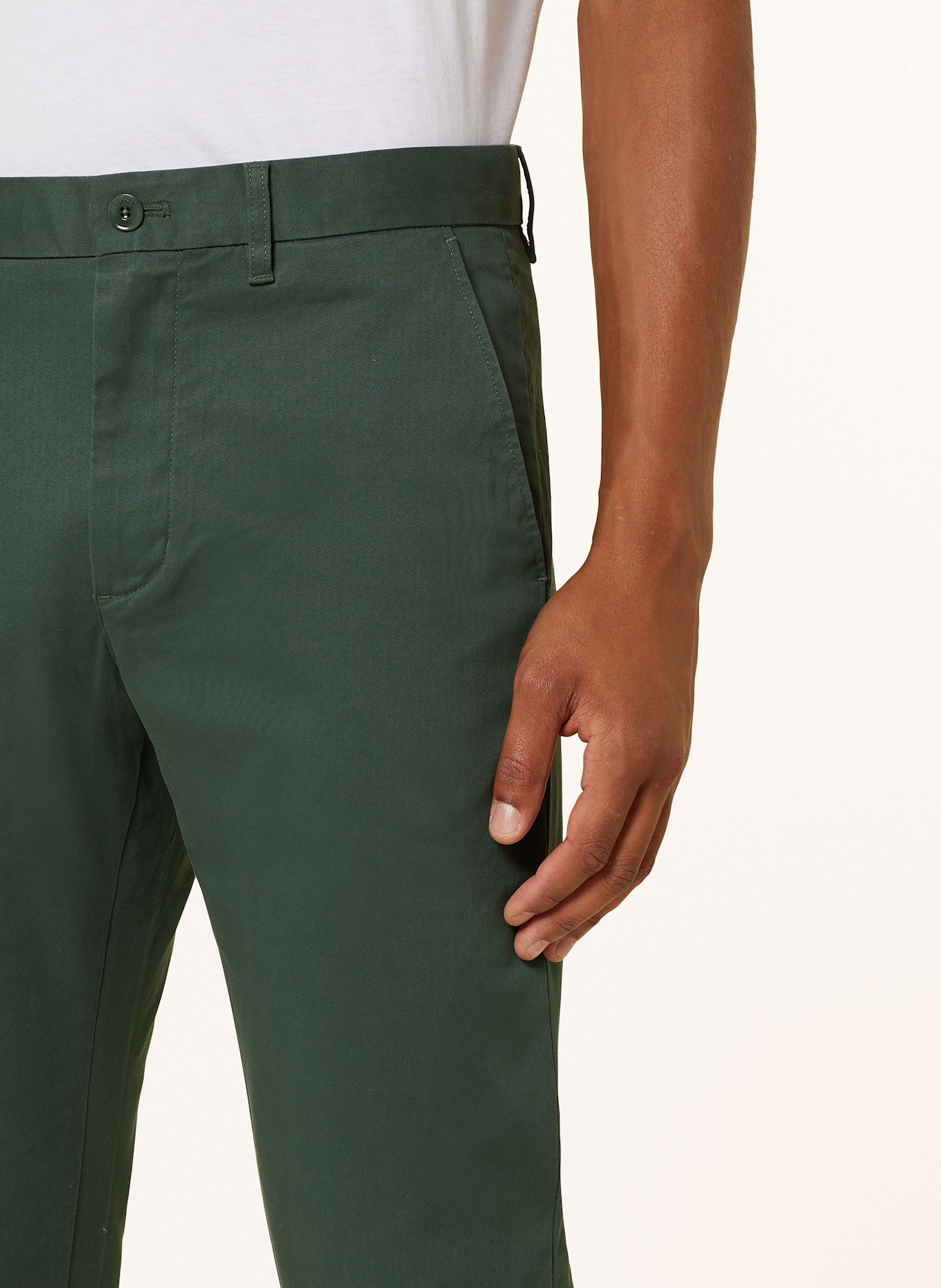 TOMMY HILFIGER Chinos BLEECKER slim fit, Color: DARK GREEN (Image 5)