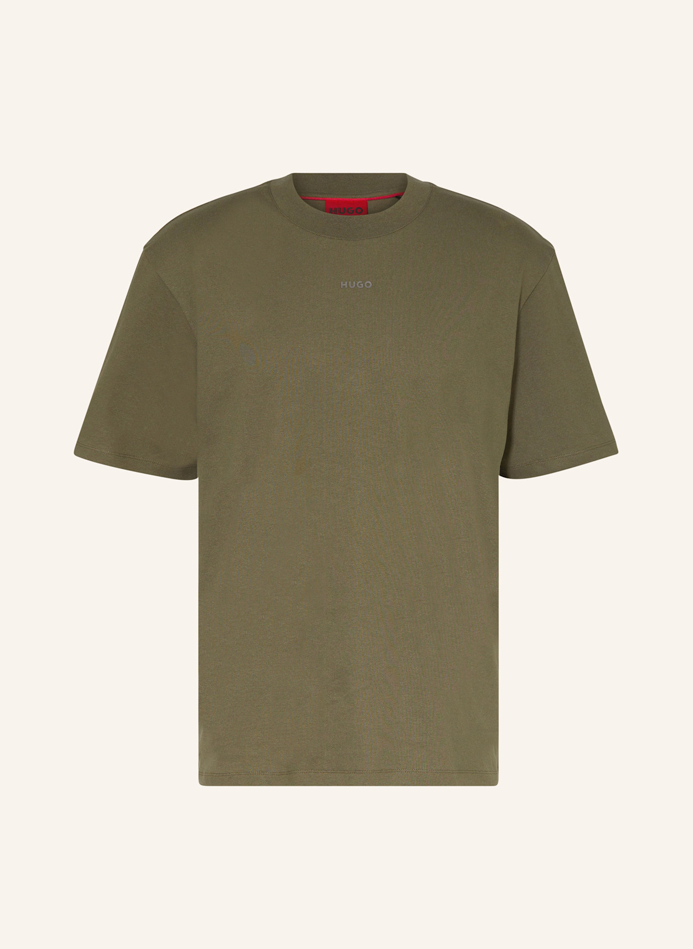 HUGO T-shirt DAPOLINO, Color: OLIVE (Image 1)