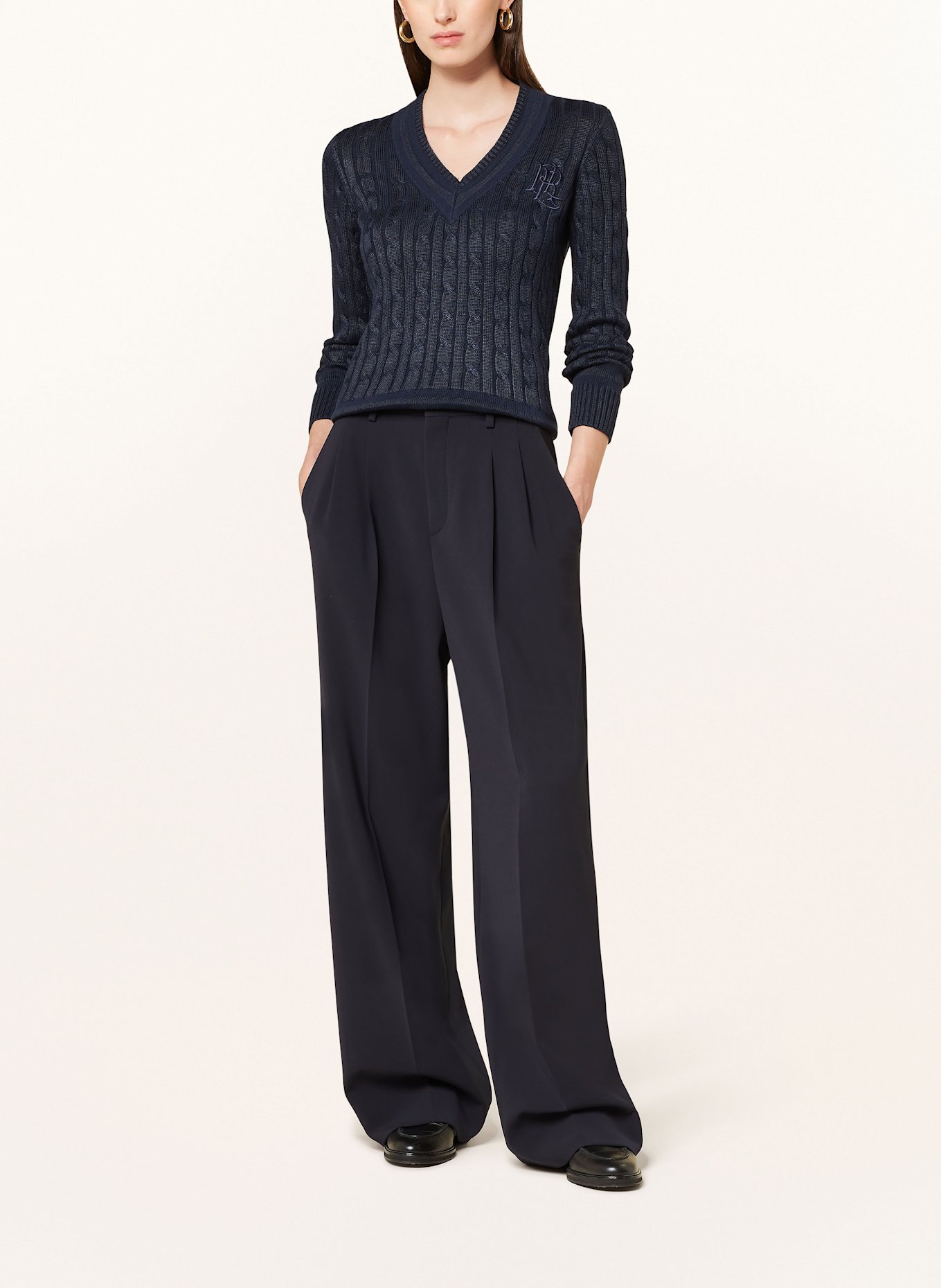 LAUREN RALPH LAUREN Pullover: DUNKELBLAU