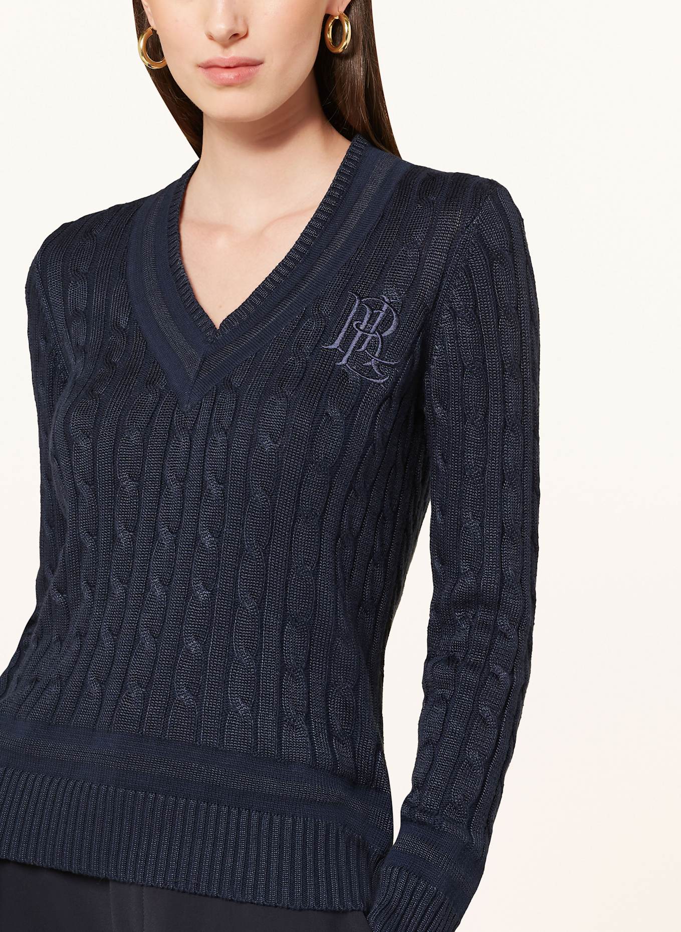 LAUREN RALPH LAUREN Pullover: DUNKELBLAU