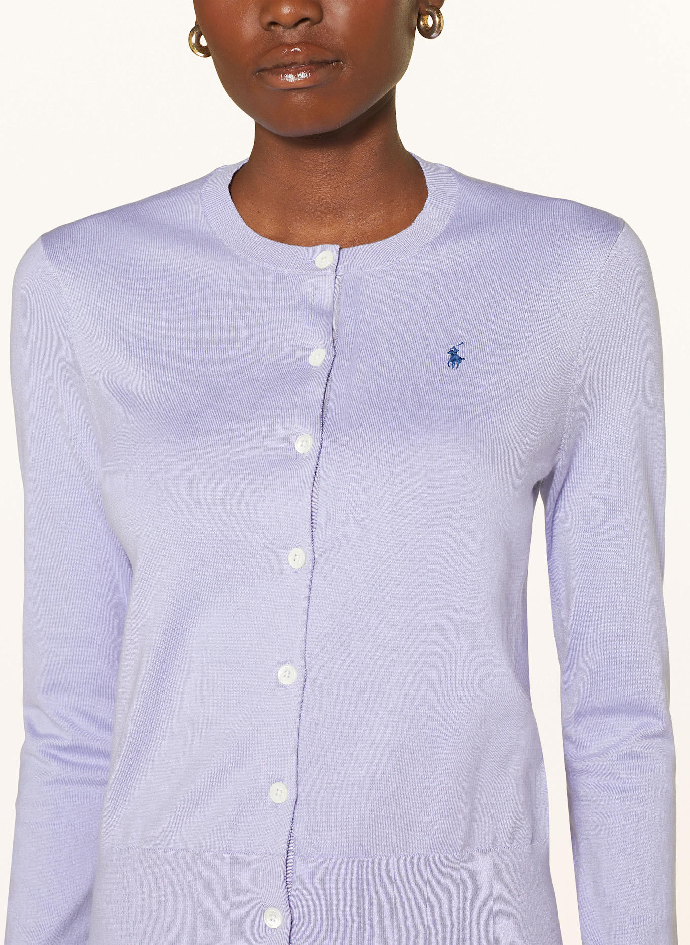 POLO RALPH LAUREN Cardigan, Color: LIGHT PURPLE (Image 4)