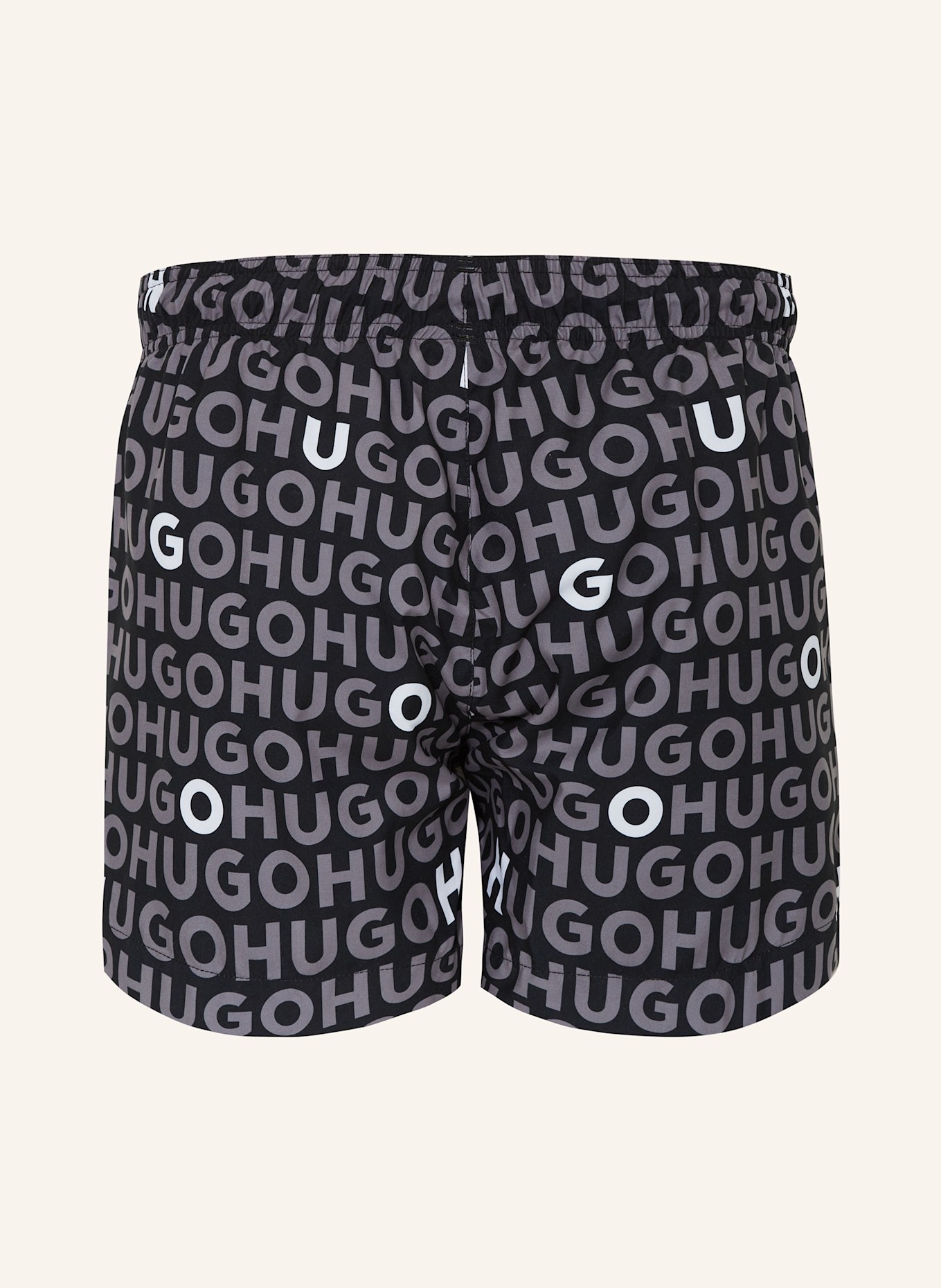 HUGO Swim shorts TORTUGA, Color: BLACK/ WHITE (Image 2)