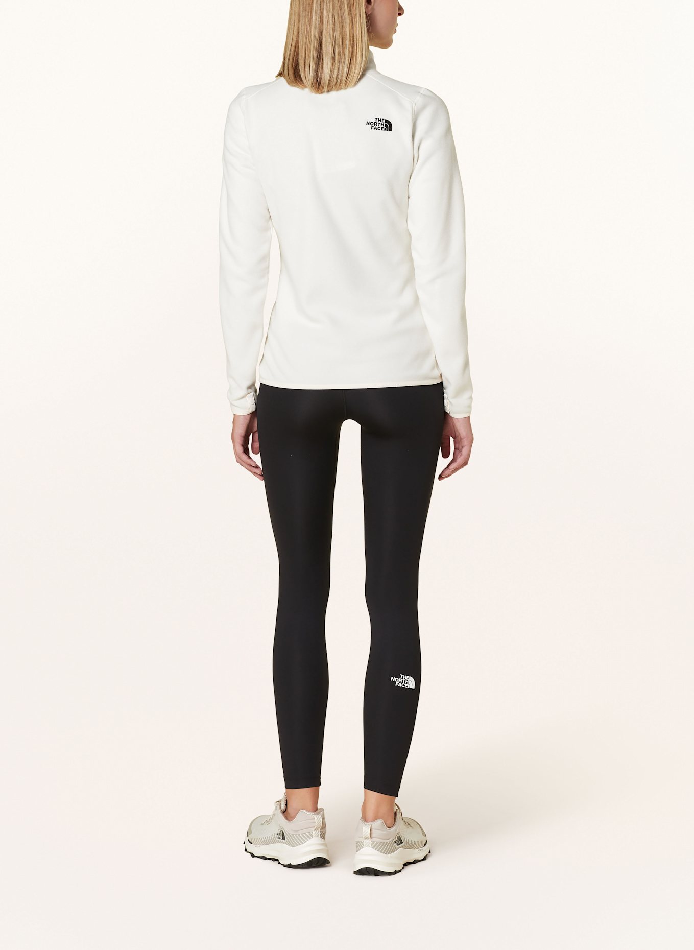 THE NORTH FACE Fleece jacket 100 GLACIER, Color: ECRU (Image 3)