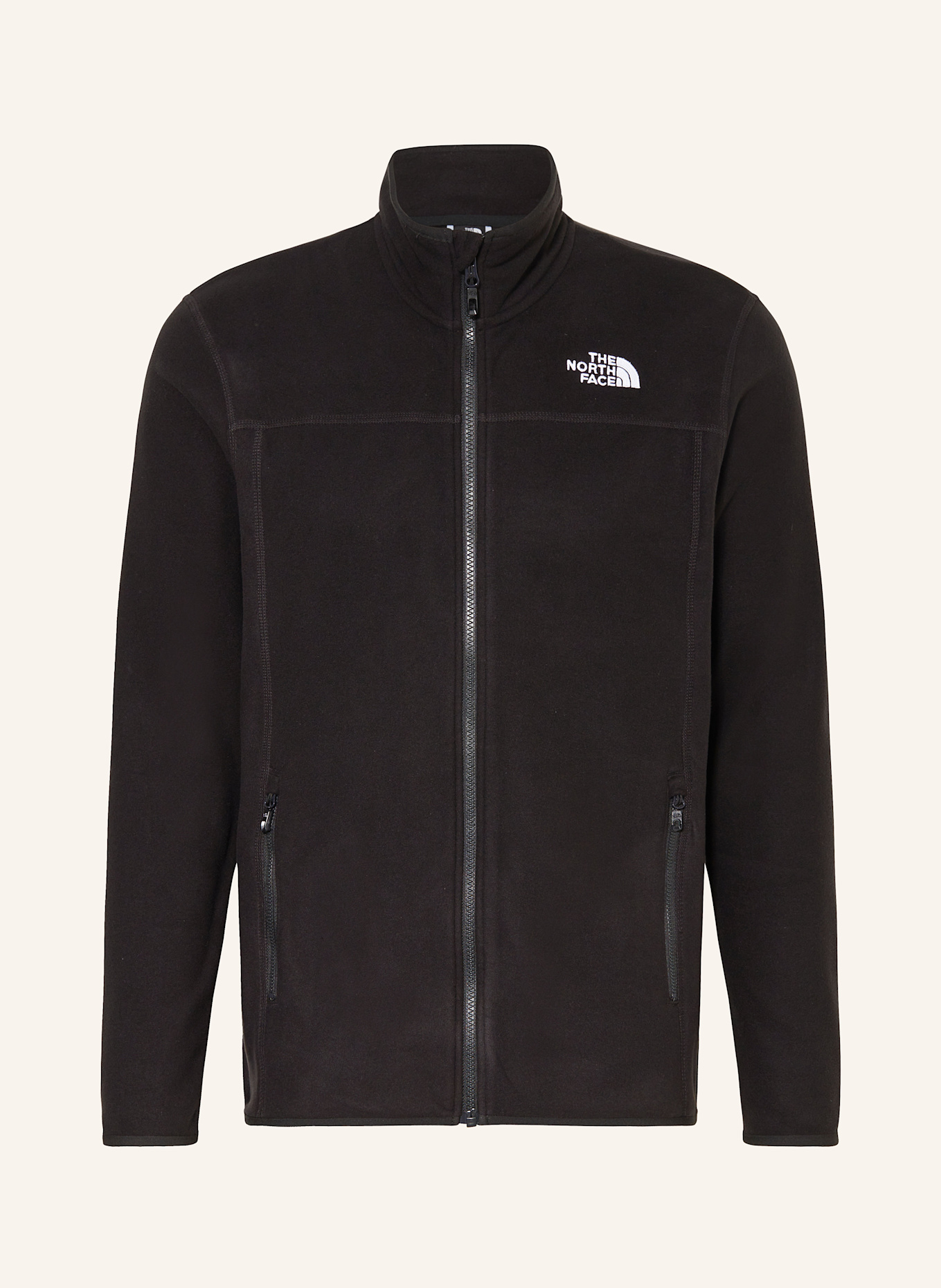 Black north face fleece best sale