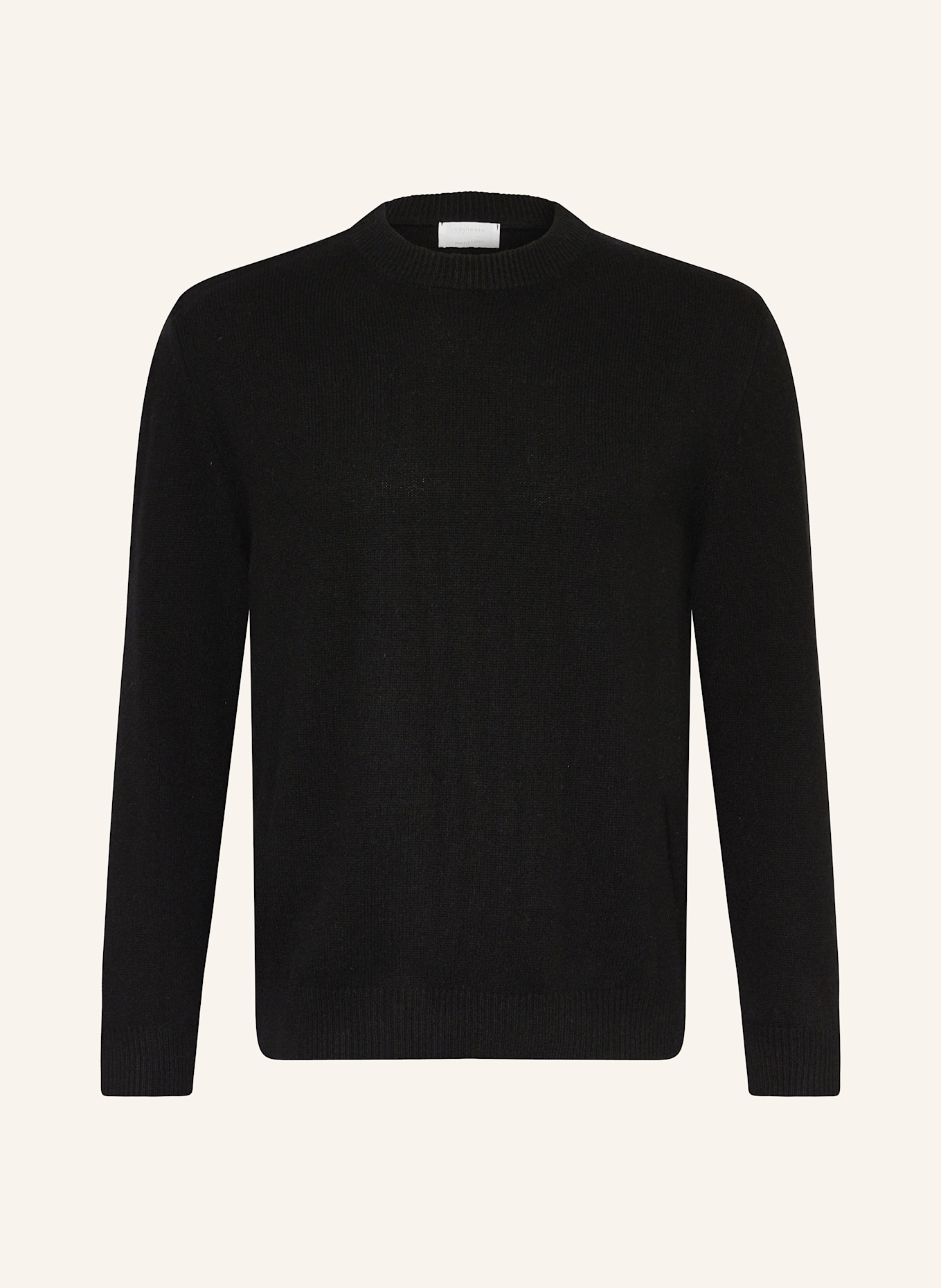 DANIELE FIESOLI Cashmere-Pullover: SCHWARZ