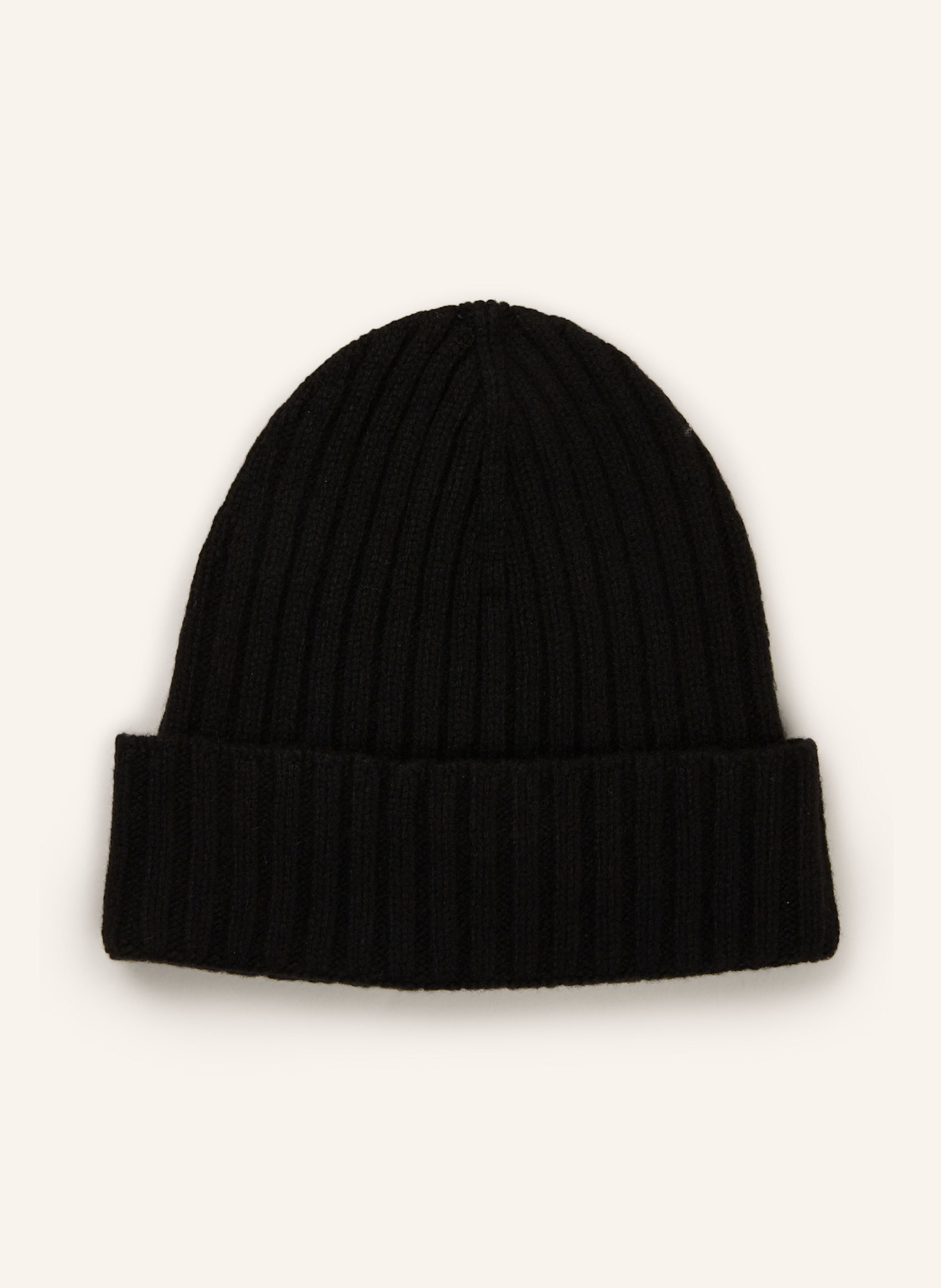 DANIELE FIESOLI Cashmere-Mütze: SCHWARZ