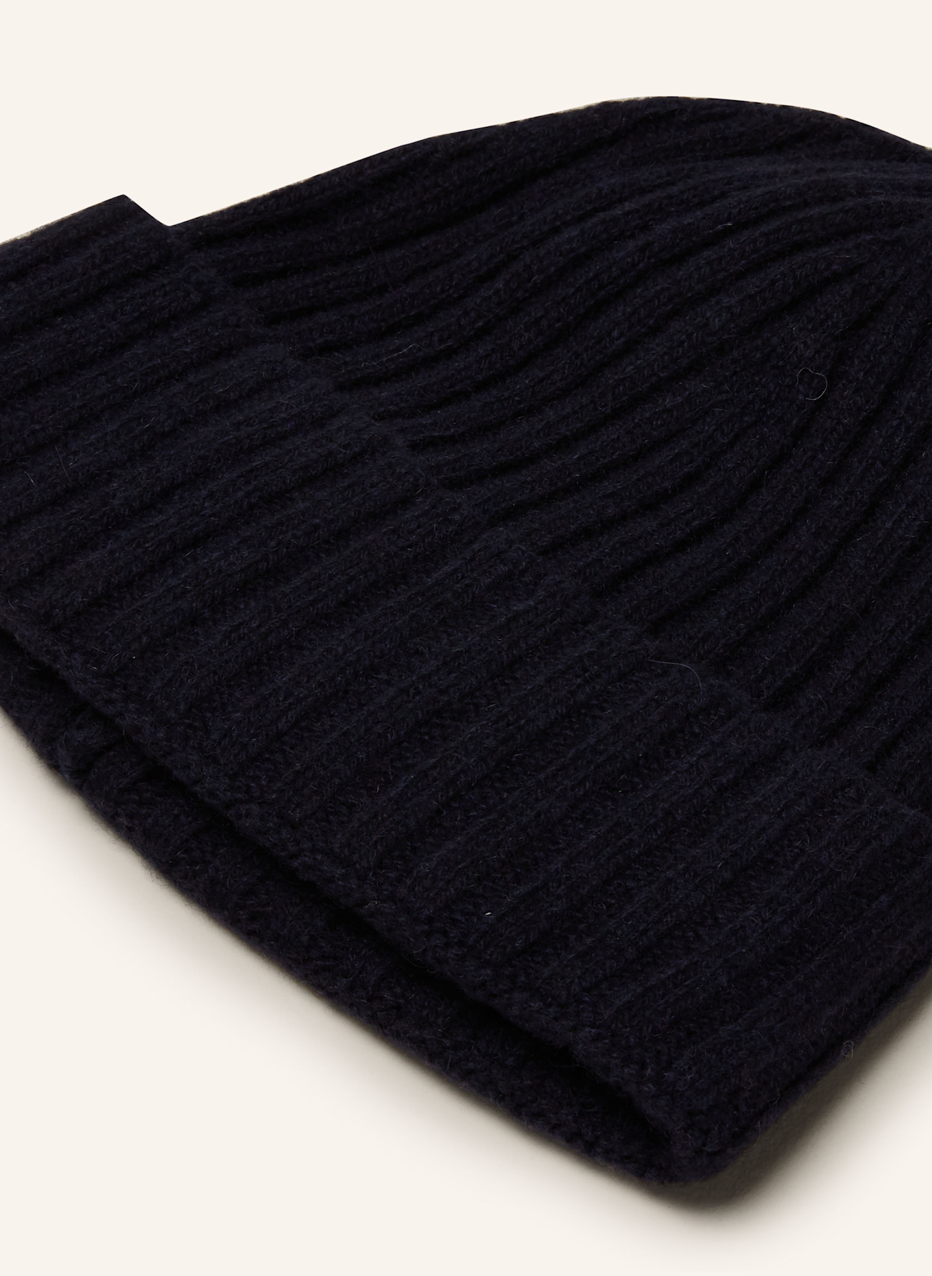 DANIELE FIESOLI Cashmere-Mütze: DUNKELBLAU