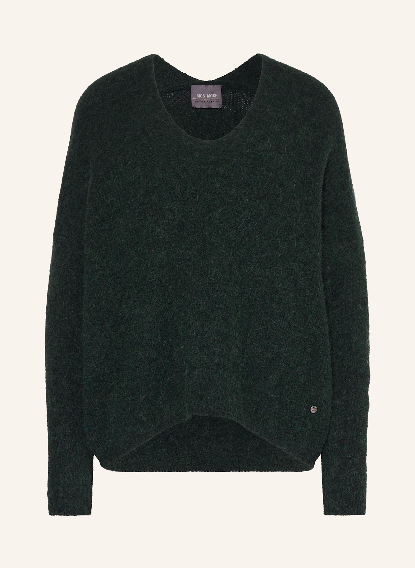 MOS MOSH Pullover THORA mit Alpaka: GRÜN