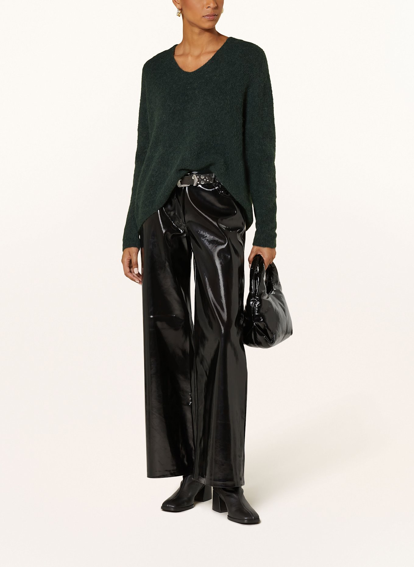 MOS MOSH Pullover THORA mit Alpaka: GRÜN