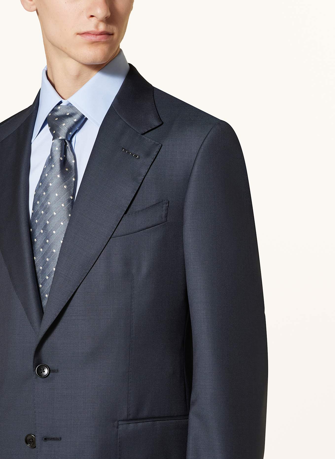 TOM FORD Suit SHELTON Extra slim fit: DARK BLUE