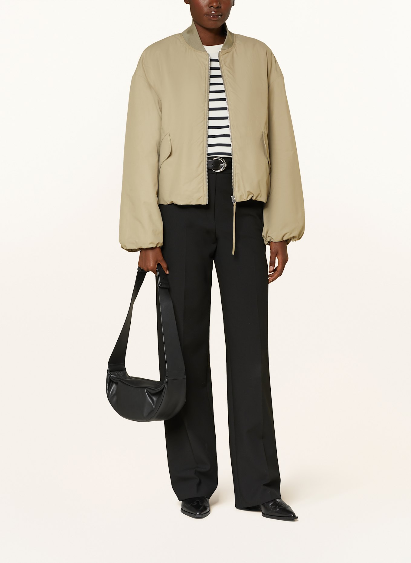 COS Schultertasche: SCHWARZ