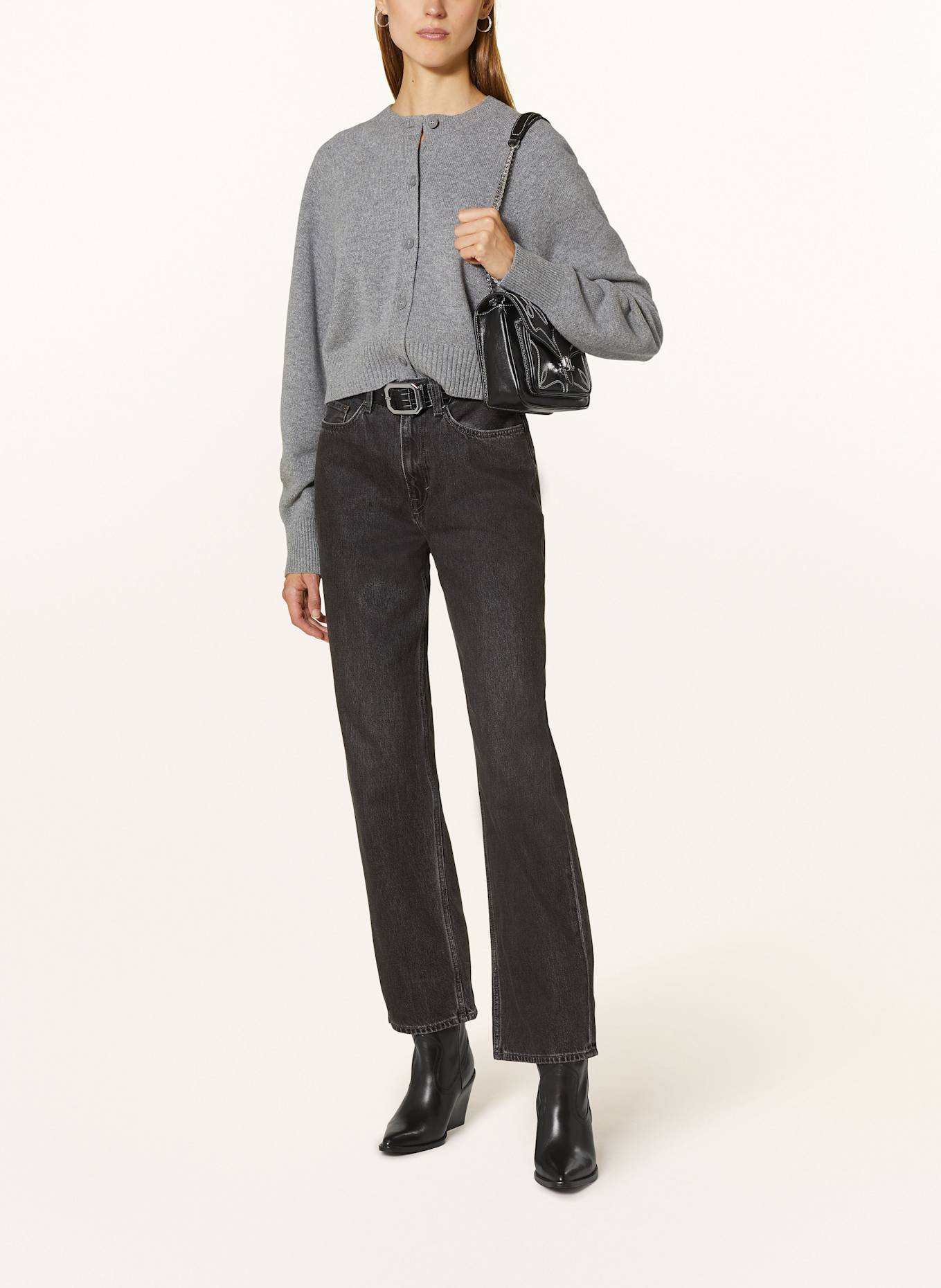 COS Straight Jeans, Farbe: 003 BLACK (Bild 2)