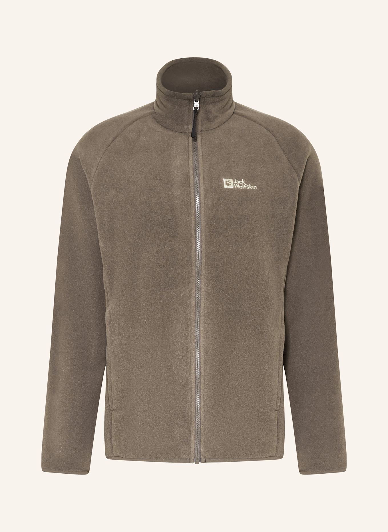 Jack Wolfskin Fleece jacket WALDSTEIG, Color: BROWN (Image 1)