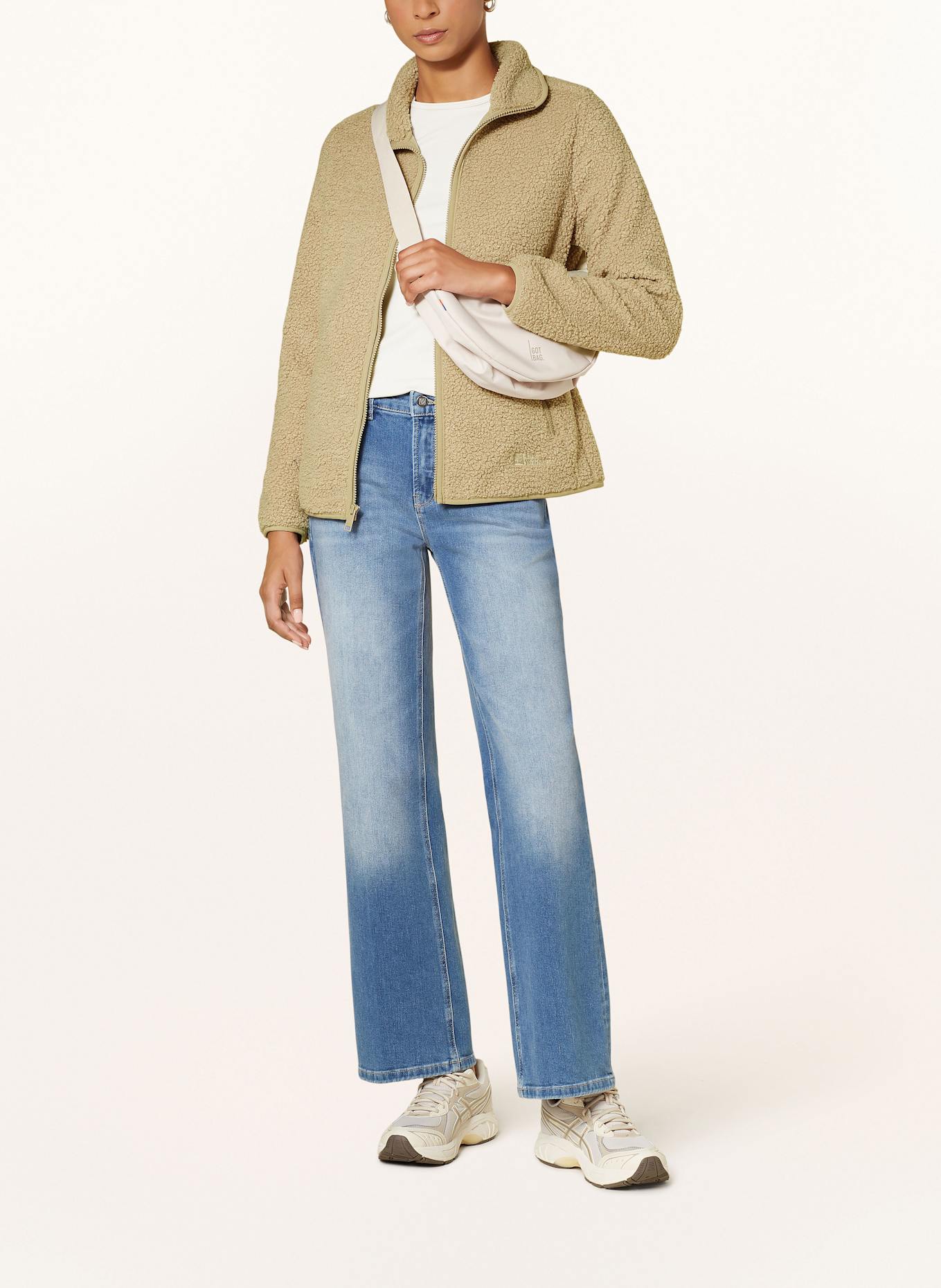 Jack Wolfskin Fleece jacket: LIGHT BROWN