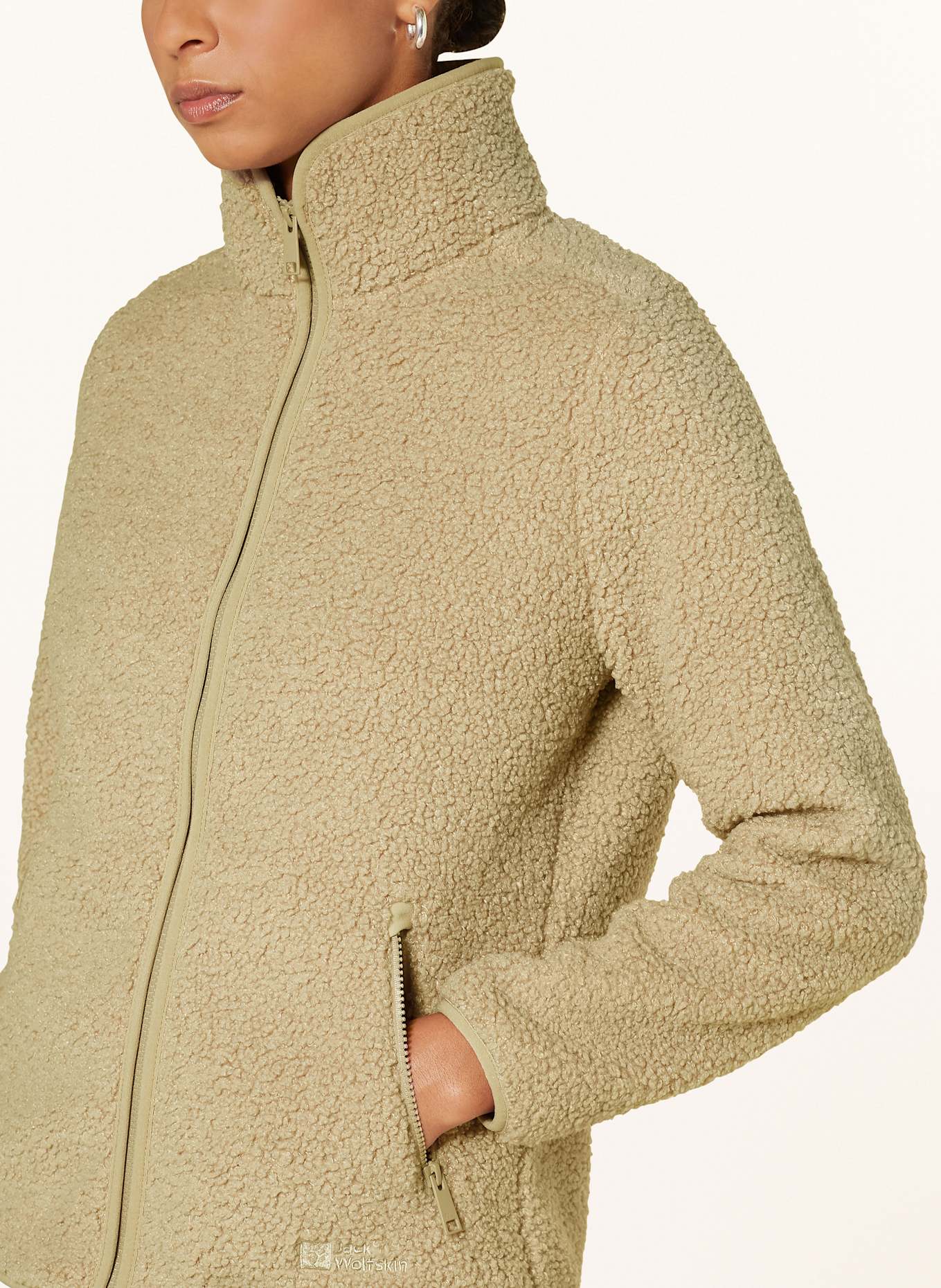 Jack Wolfskin Fleece jacket: LIGHT BROWN