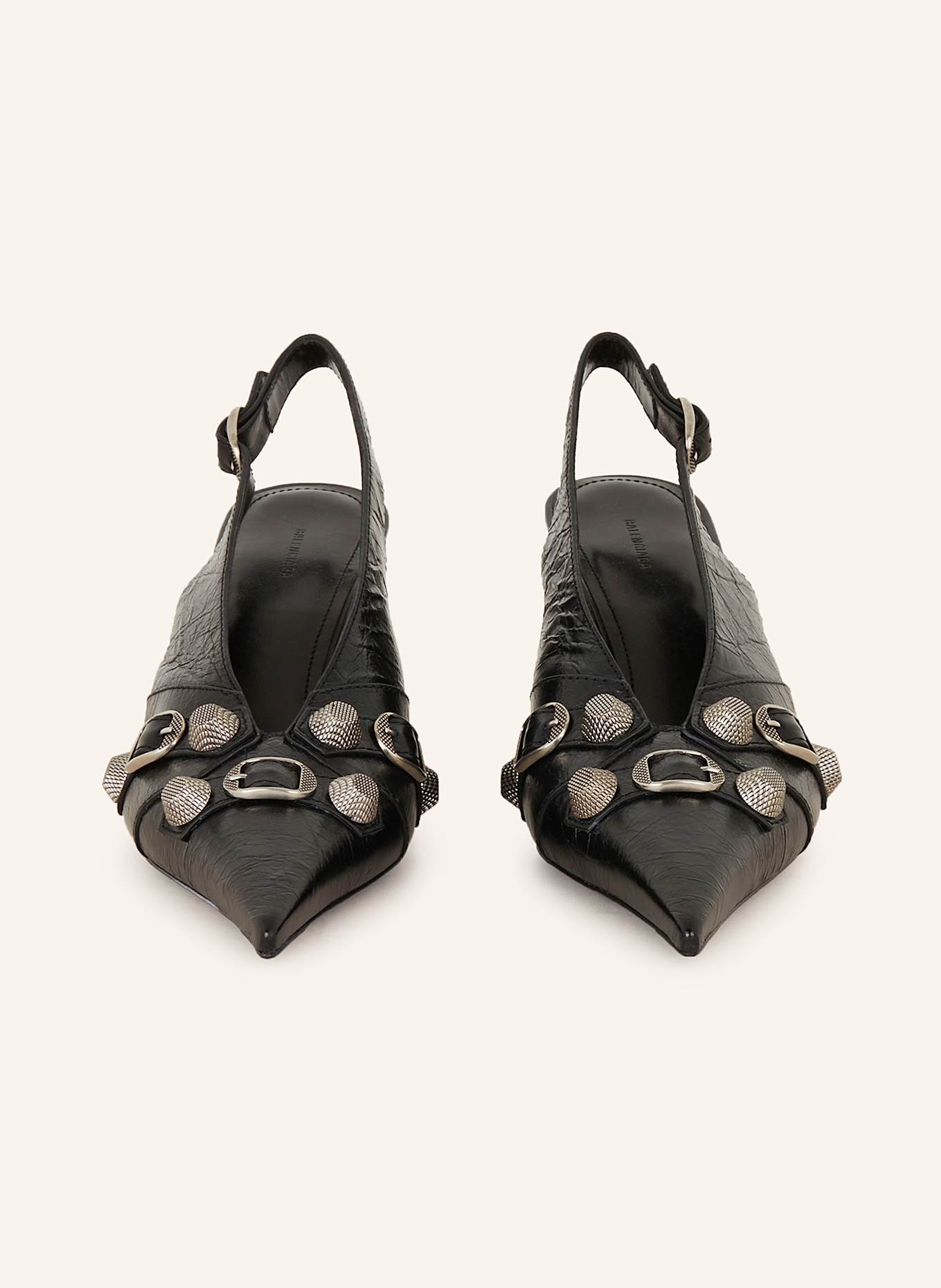 BALENCIAGA Slingpumps CAGOLE: SCHWARZ