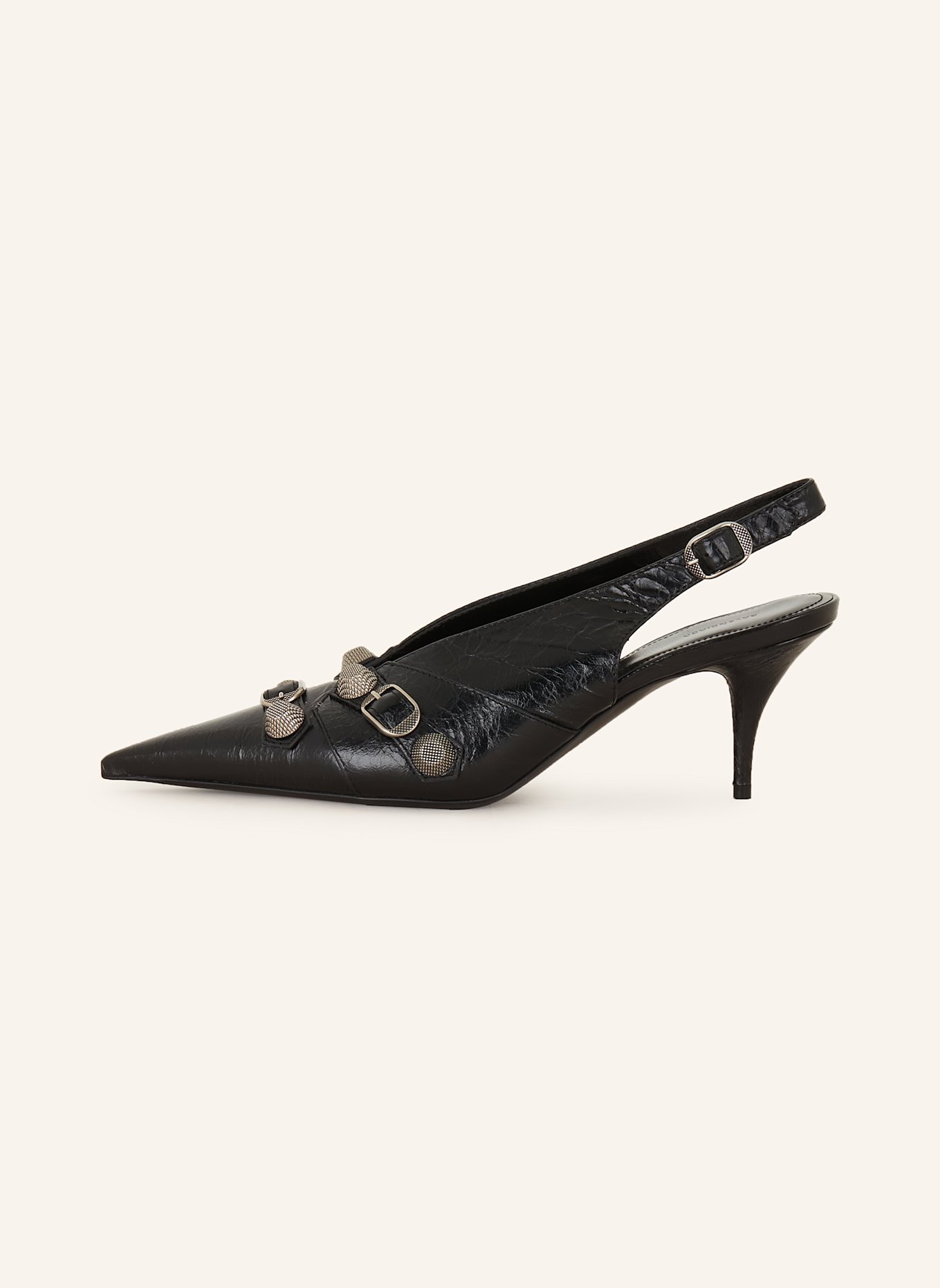 BALENCIAGA Slingpumps CAGOLE: SCHWARZ