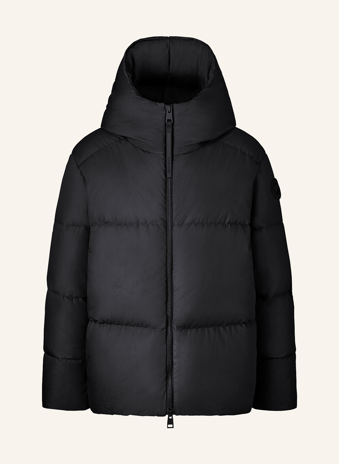 CANADA GOOSE Daunenjacke GARNET: SCHWARZ