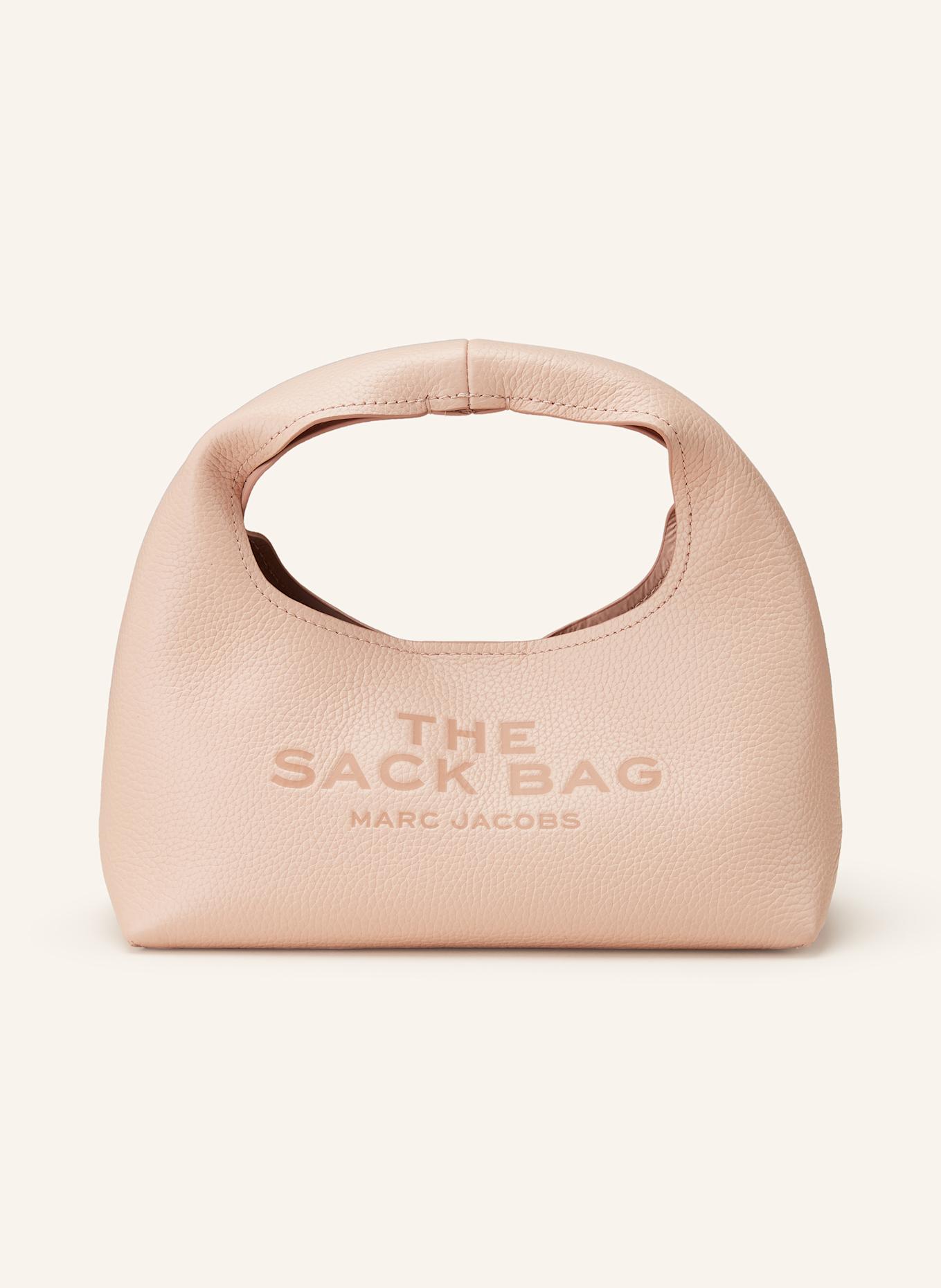 MARC JACOBS Torebka hobo THE SACK BAG, Kolor: BLADORÓŻOWY (Obrazek 1)