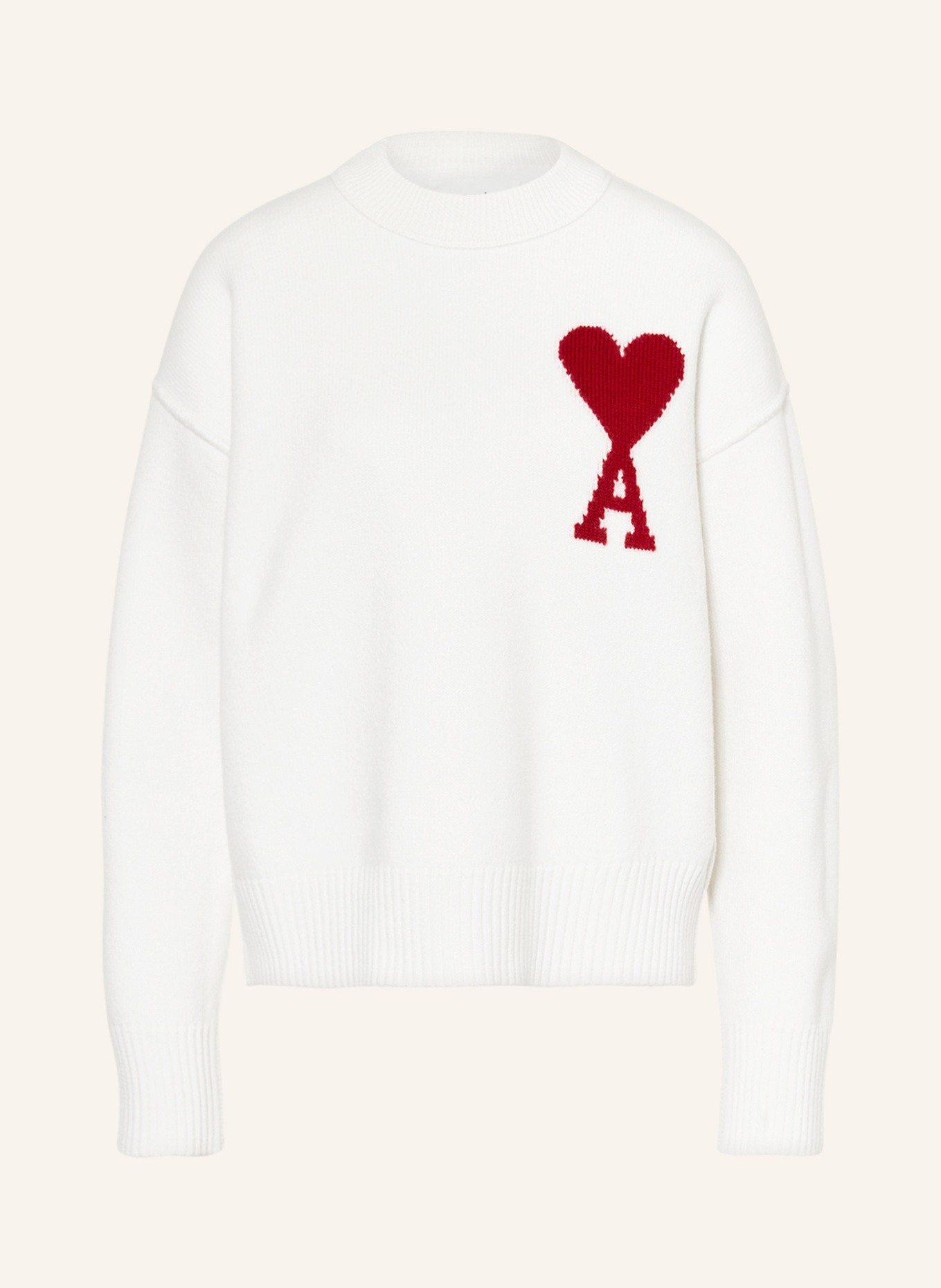 AMI PARIS Pullover In Weiss
