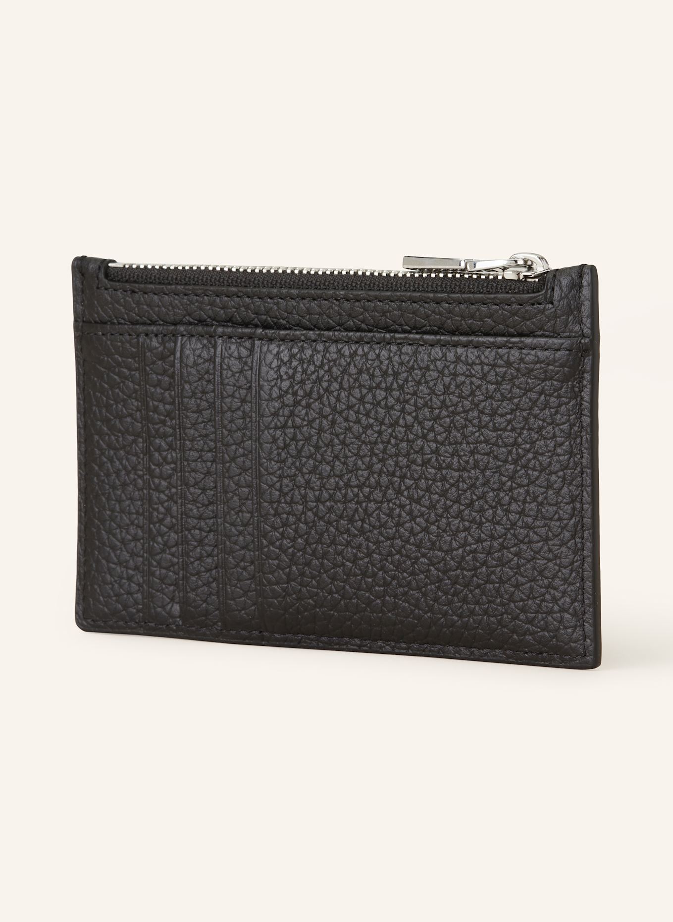 AIGNER Etui na karty IVY z kieszenią na monety: CZARNY