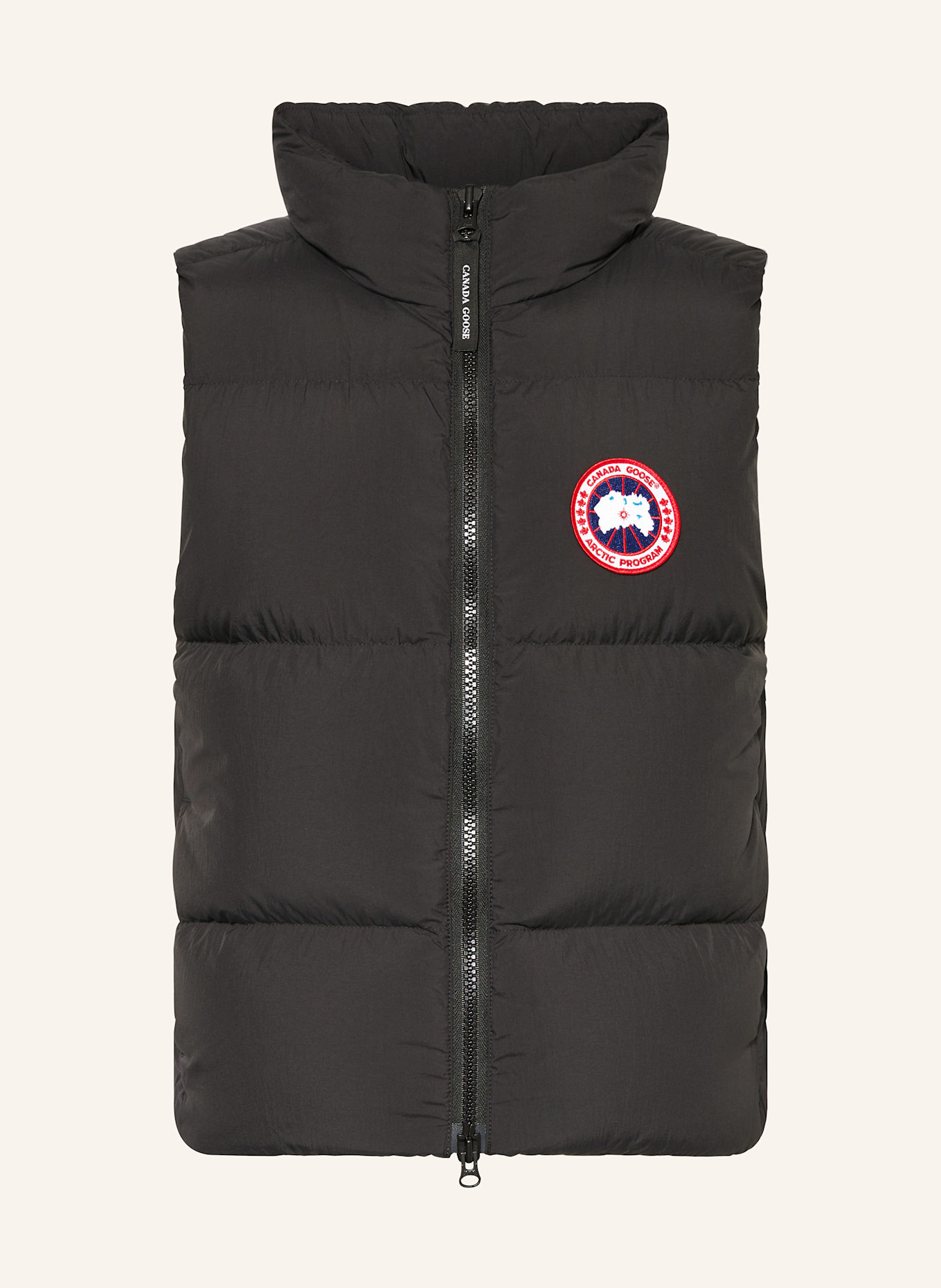 CANADA GOOSE Down vest LAWRENCE, Color: BLACK (Image 1)