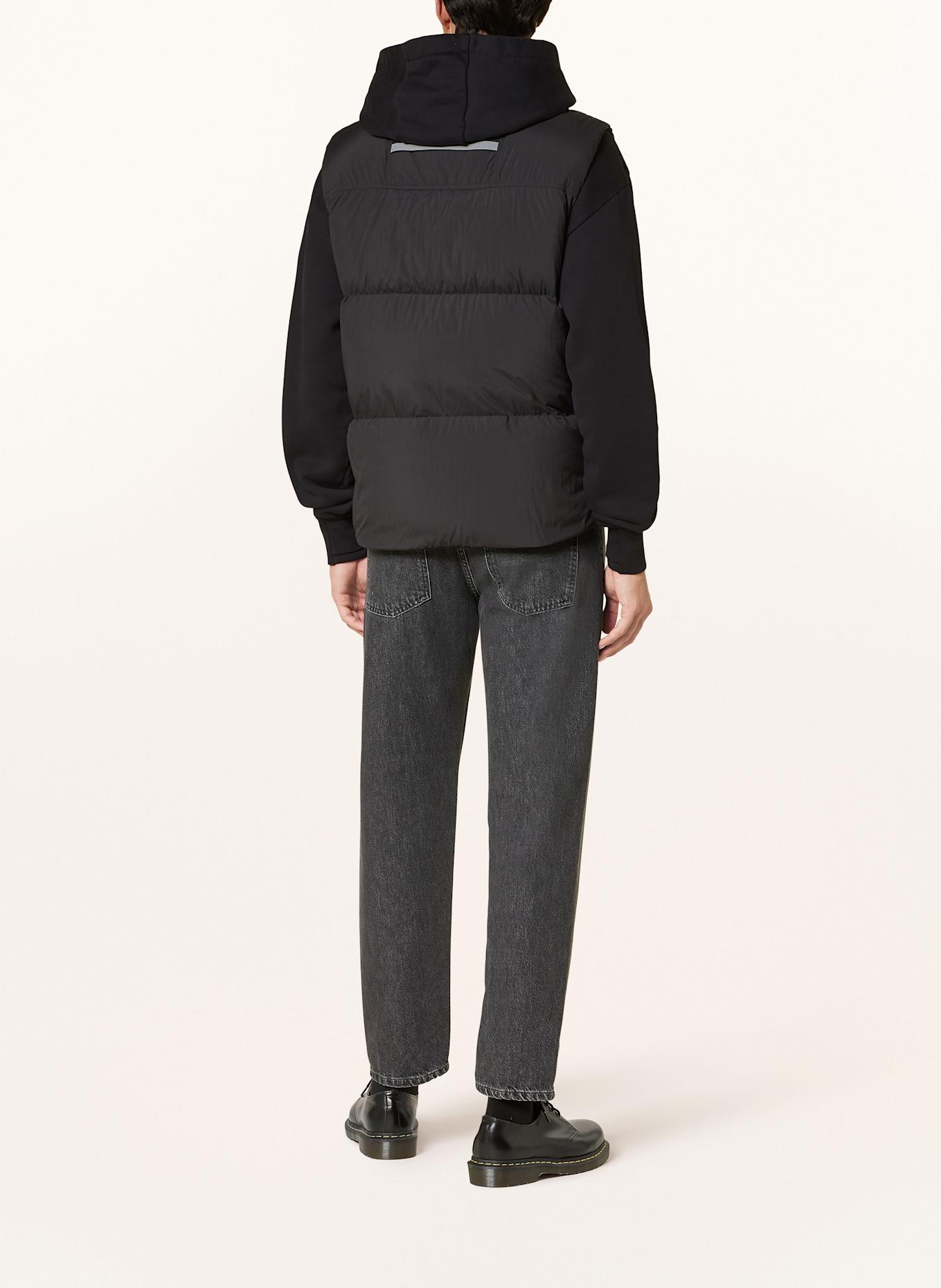 CANADA GOOSE Down vest LAWRENCE, Color: BLACK (Image 3)