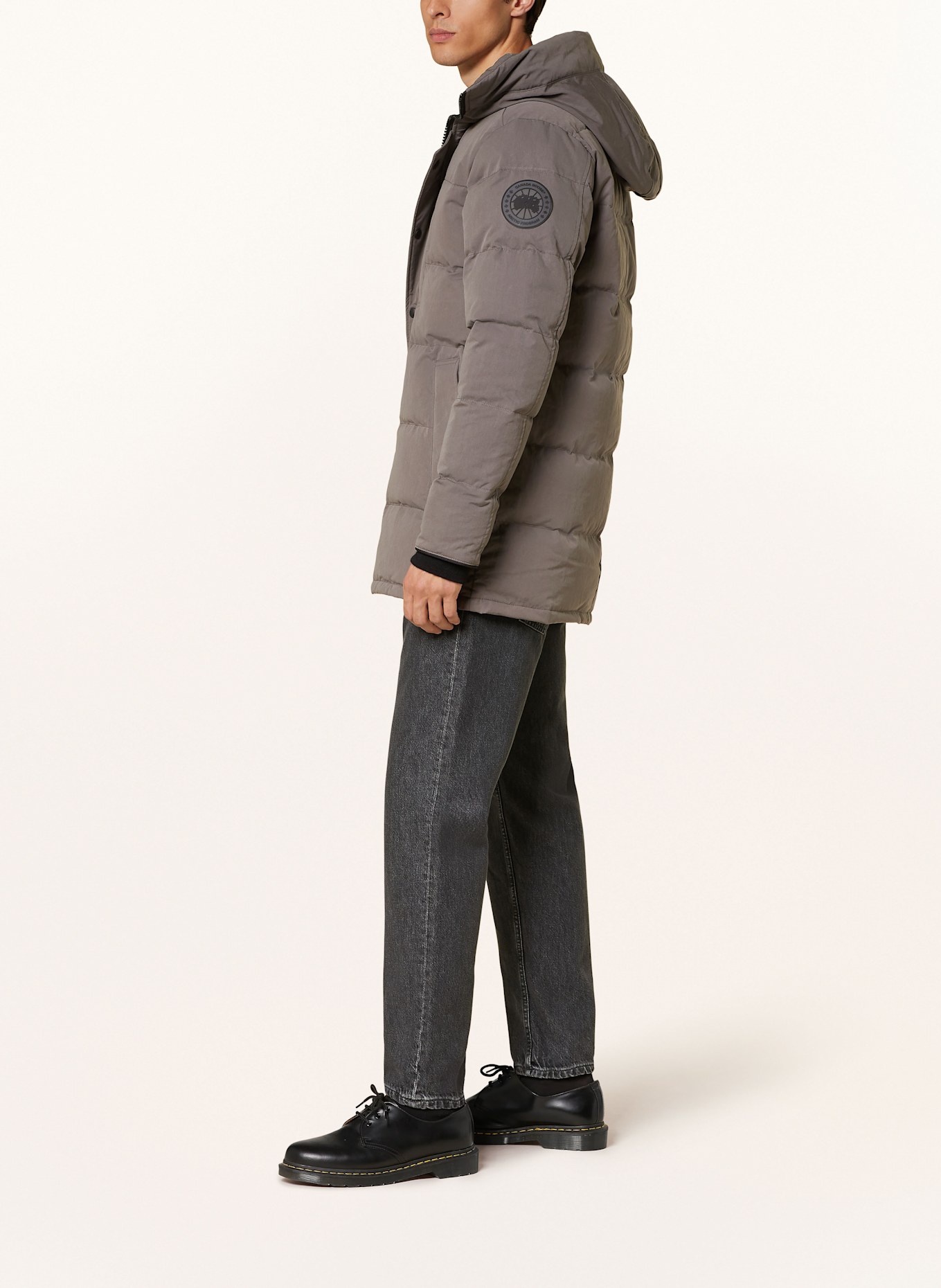 CANADA GOOSE Daunenparka CARSON: GRAU