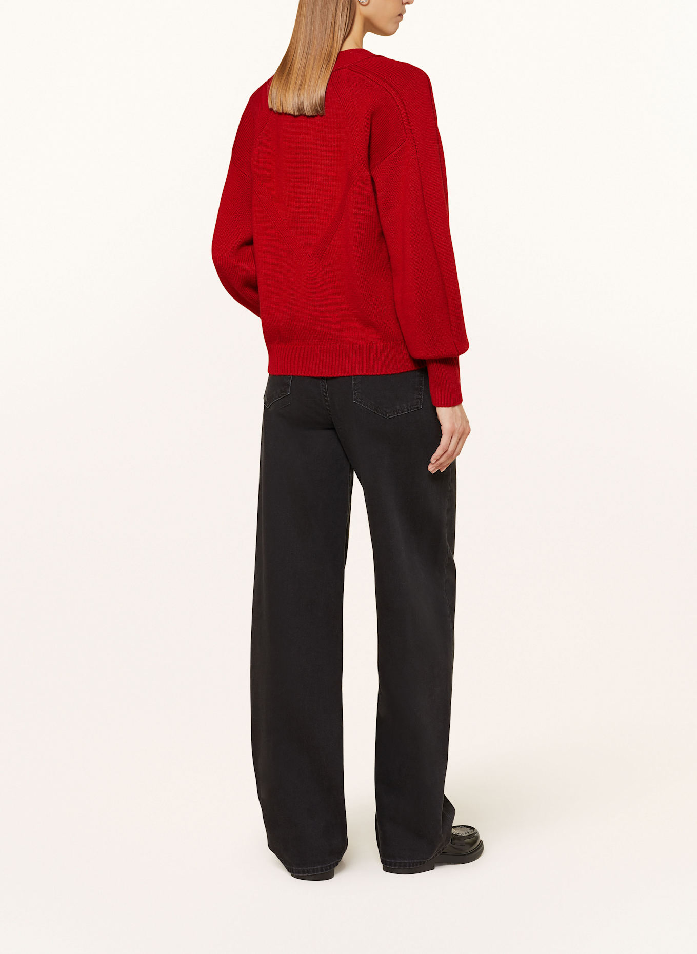 LOULOU DE SAISON Boyfriend jeans SAMUR: WASHED GREY WASHED GREY