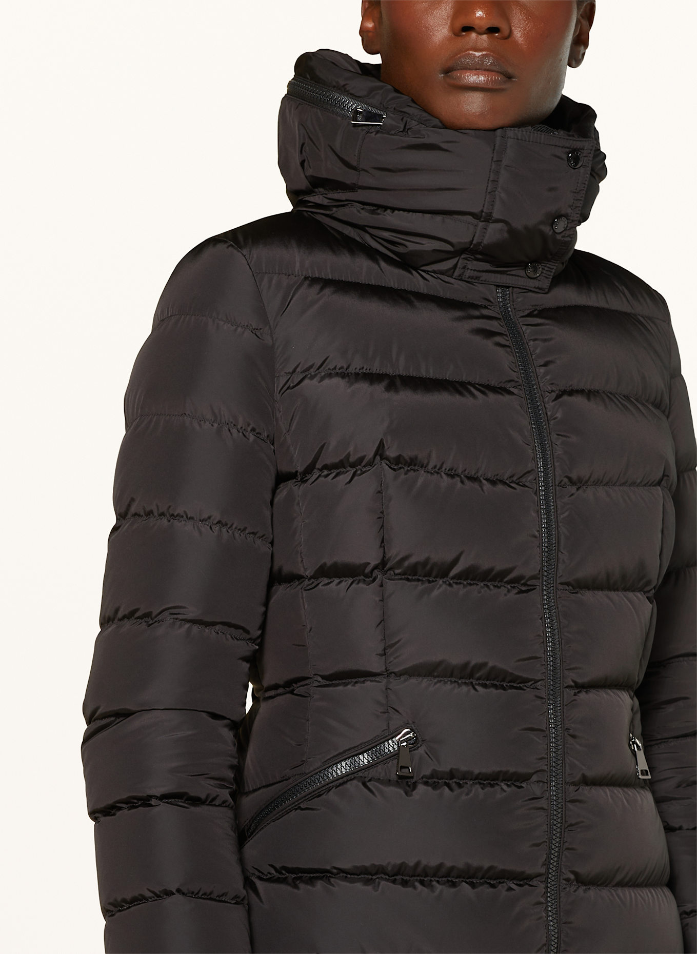 MONCLER Daunenmantel FLAMMETTE: SCHWARZ