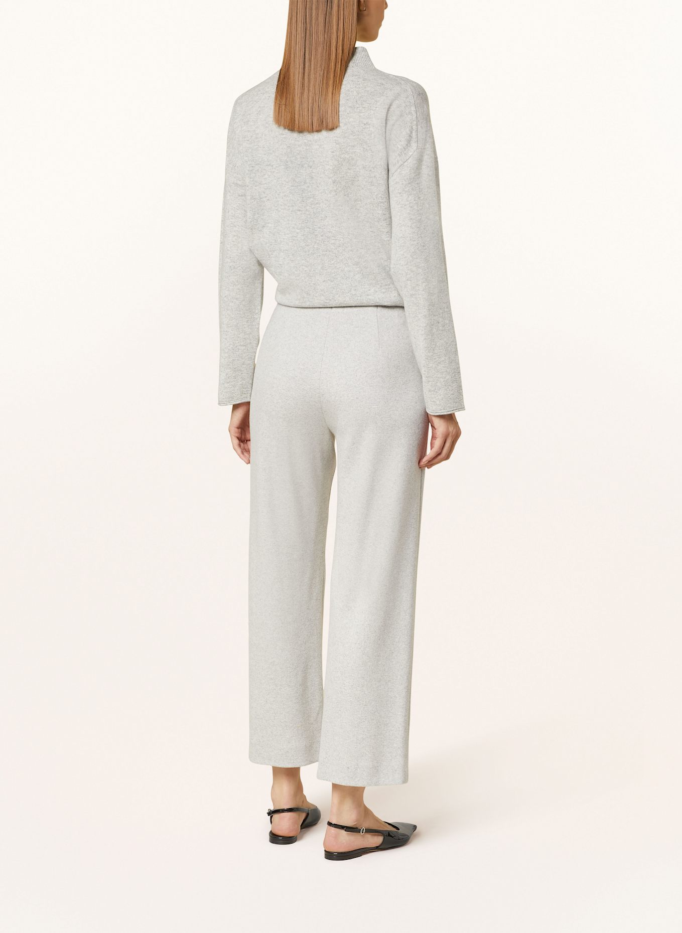 RAFFAELLO ROSSI Sleeveless trousers ELAINE: LIGHT GRAY