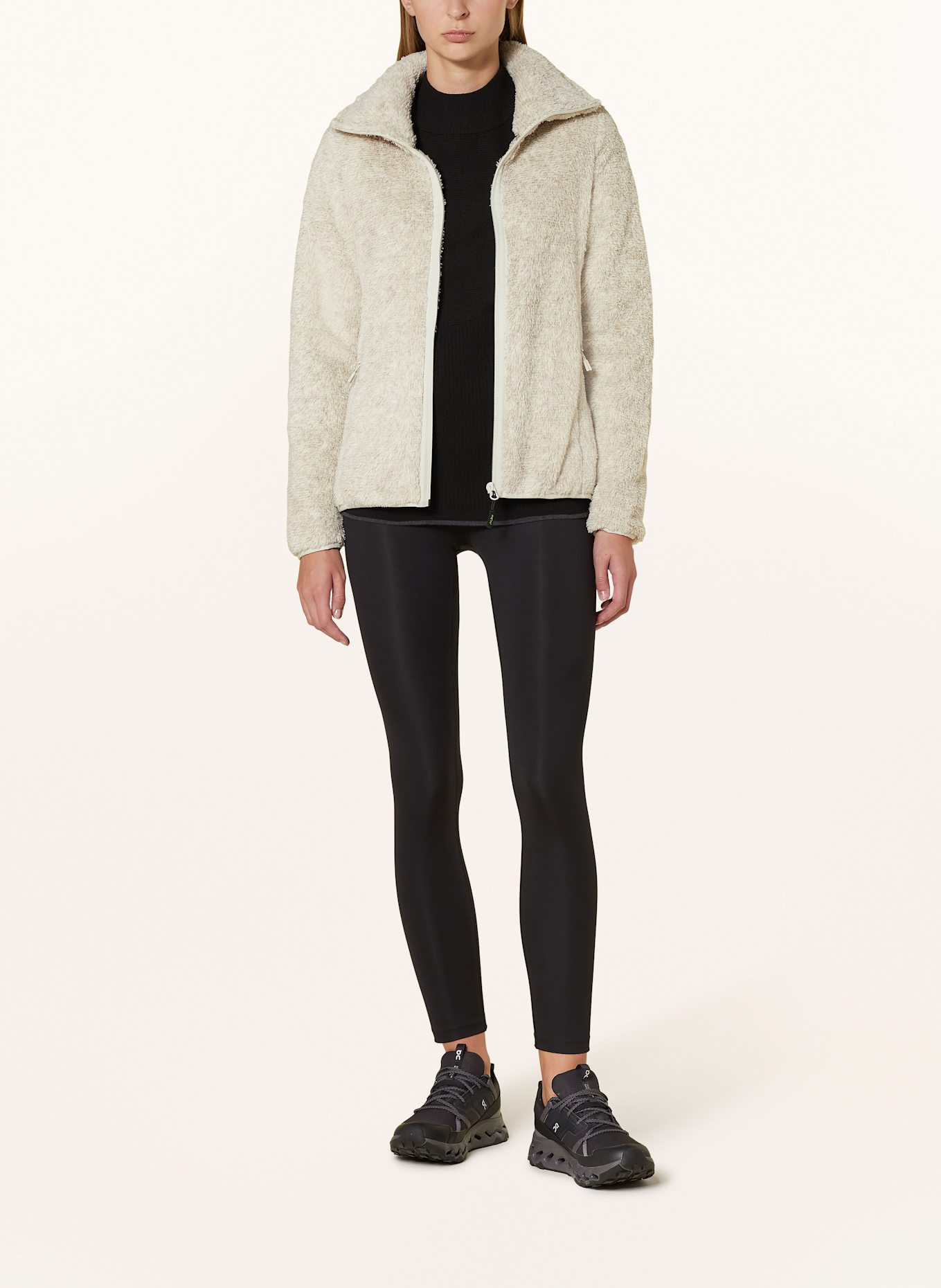 me°ru' Fleece jacket NARBONNE, Color: ECRU (Image 2)