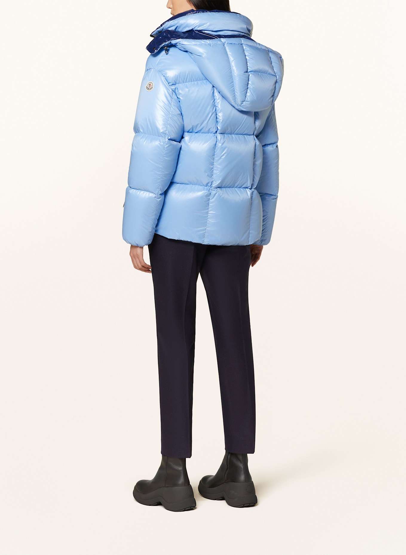 MONCLER Daunenjacke PARANA: HELLBLAU