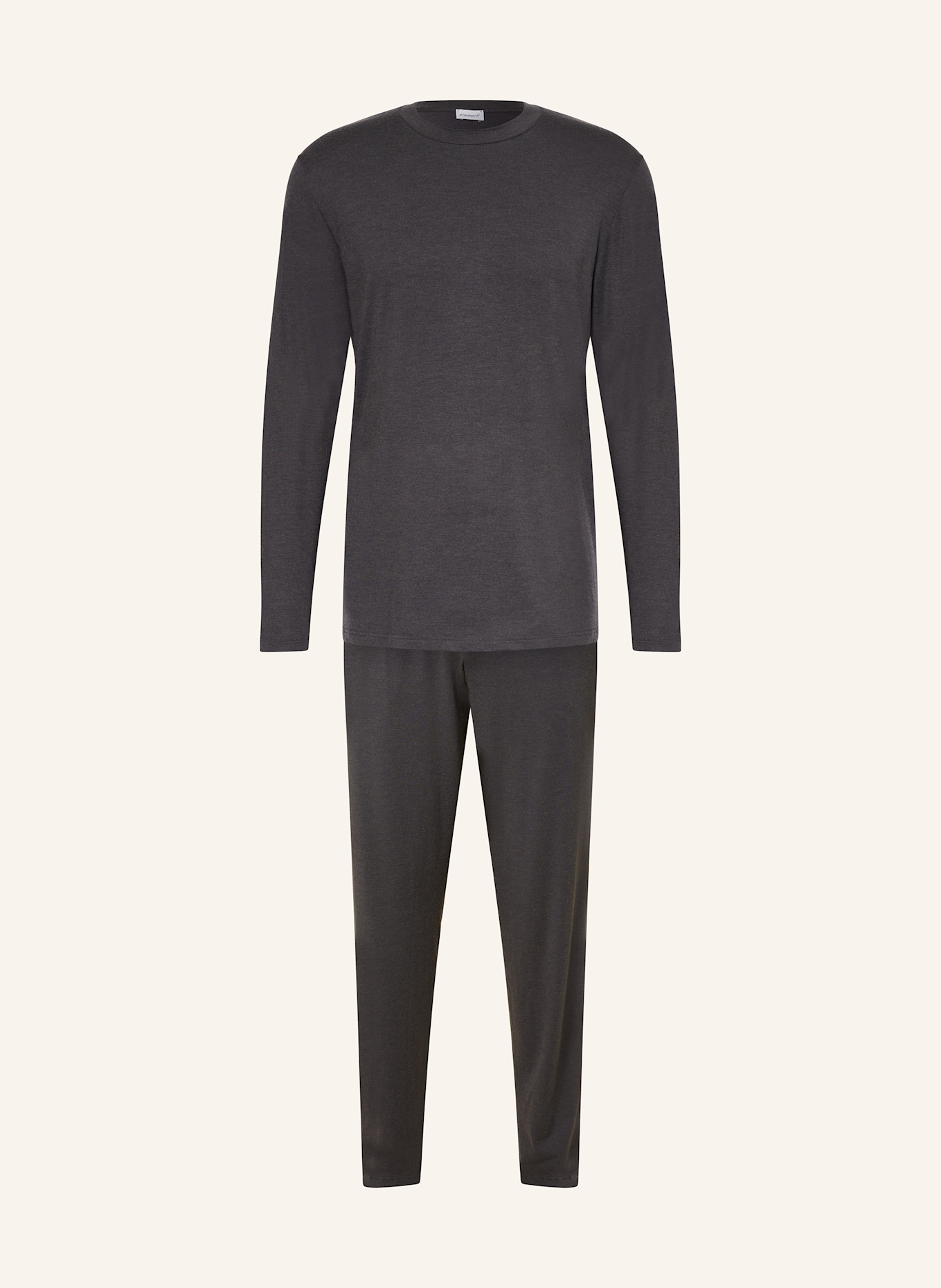 zimmerli Pajamas COZY COMFORT: DARK GRAY