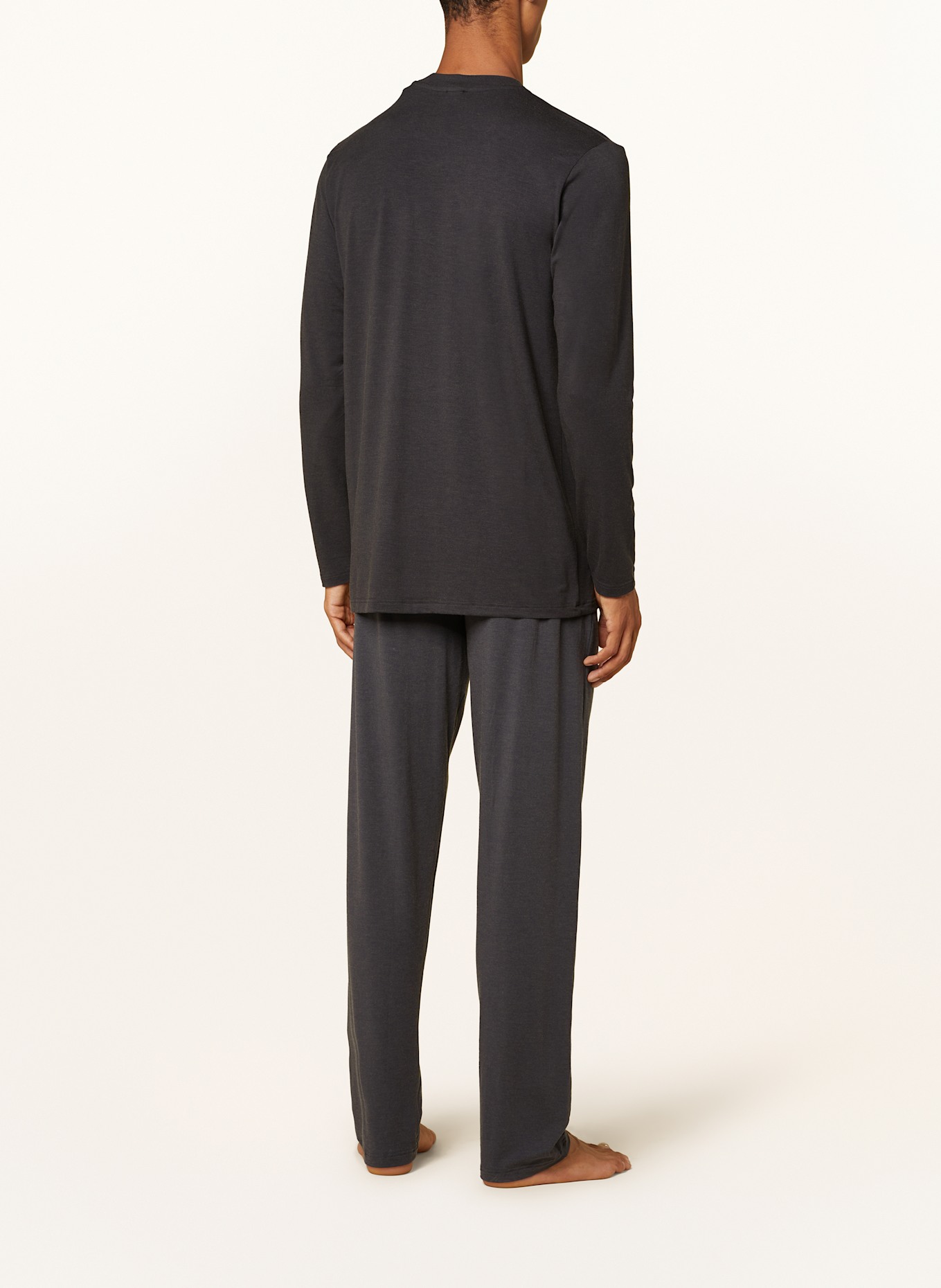 zimmerli Pajamas COZY COMFORT: DARK GRAY